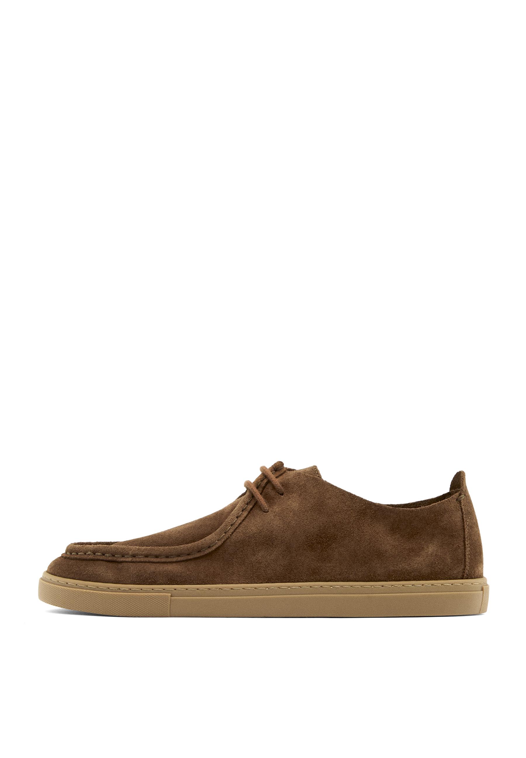 Soft leather moc toe shoes — OCHRE