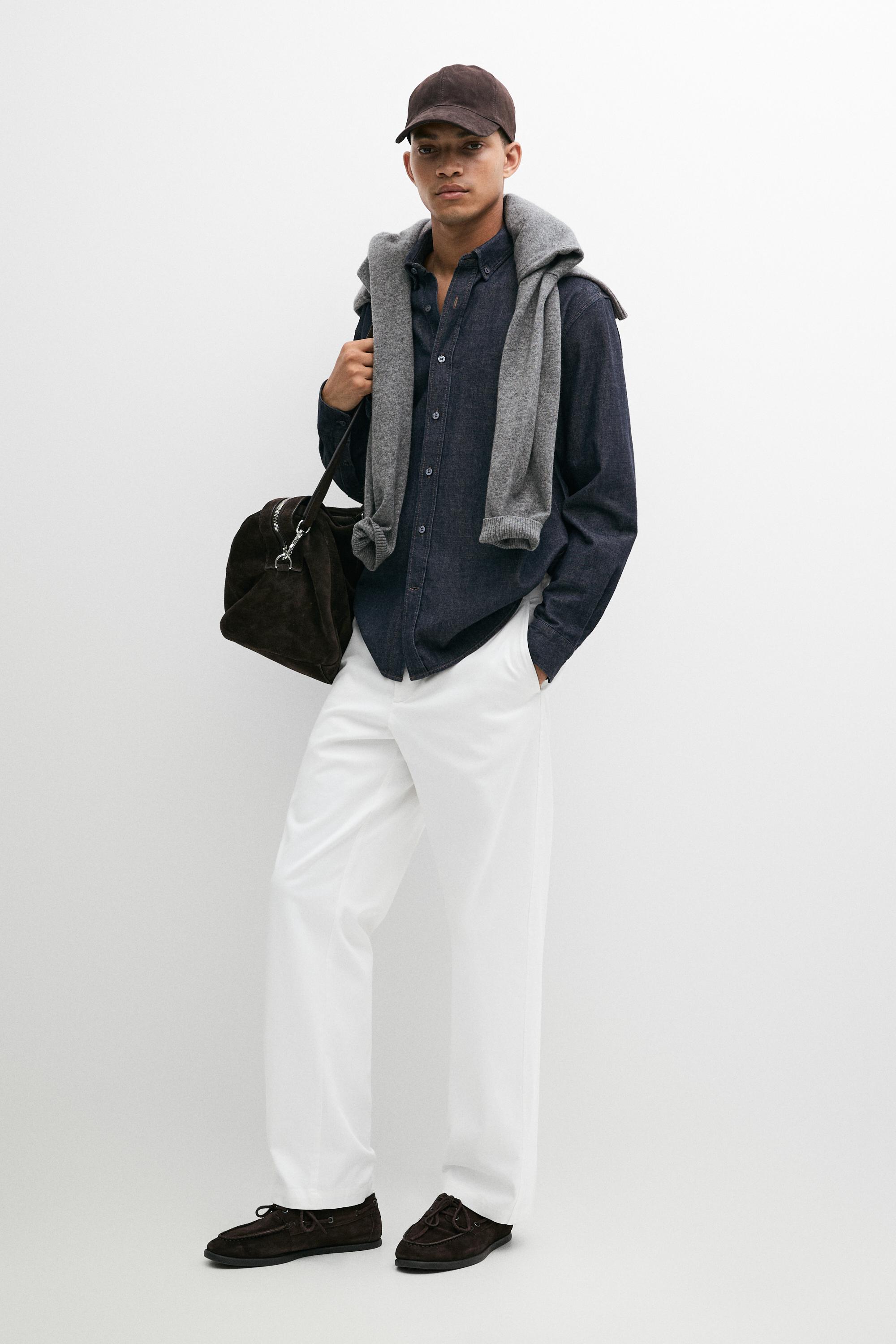 100% Cotton Regular Fit Denim Shirt