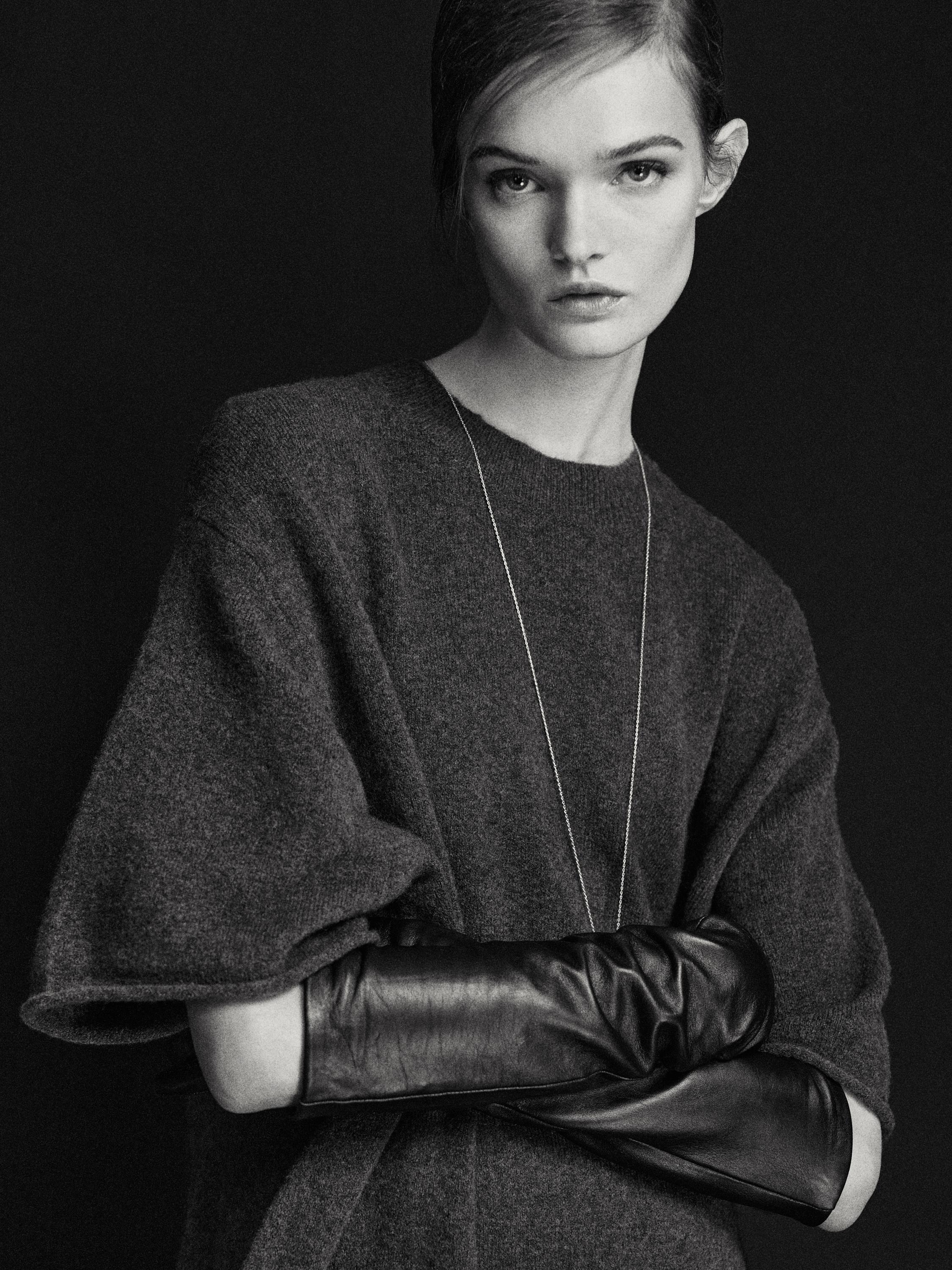 Oversize knit short sleeve sweater