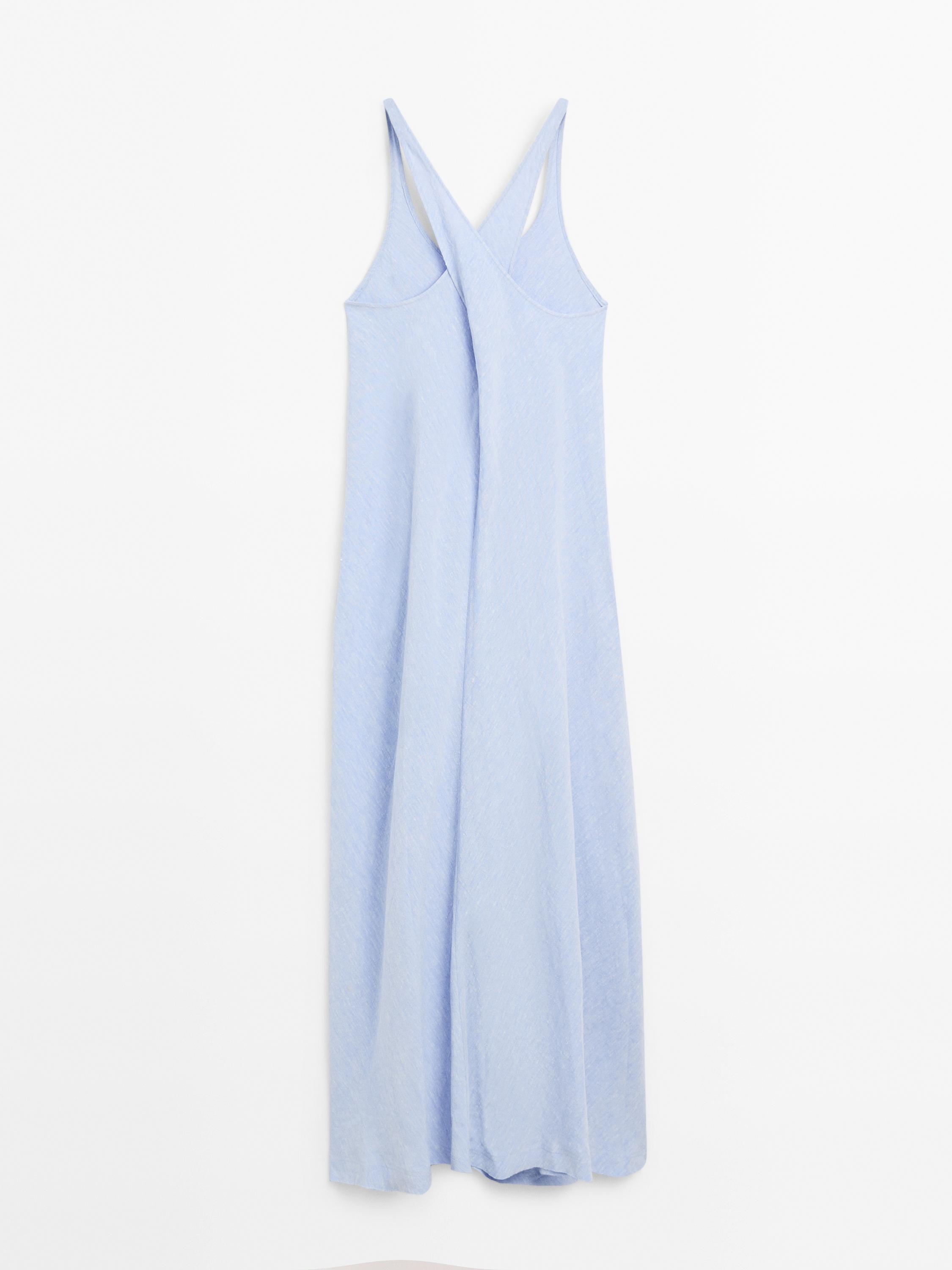 Long flowing dress with back detail