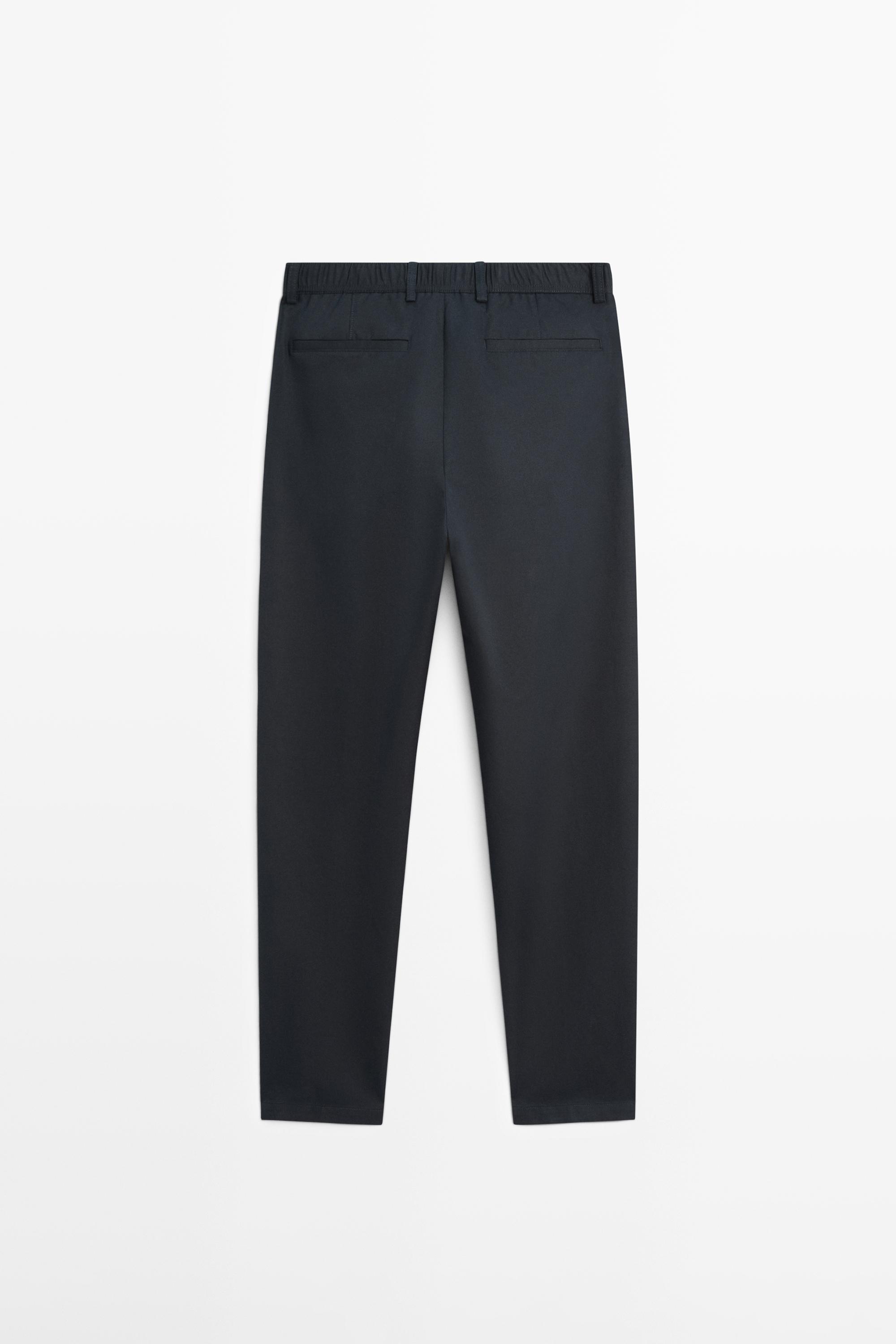 Jogger fit trousers — NAVY BLUE