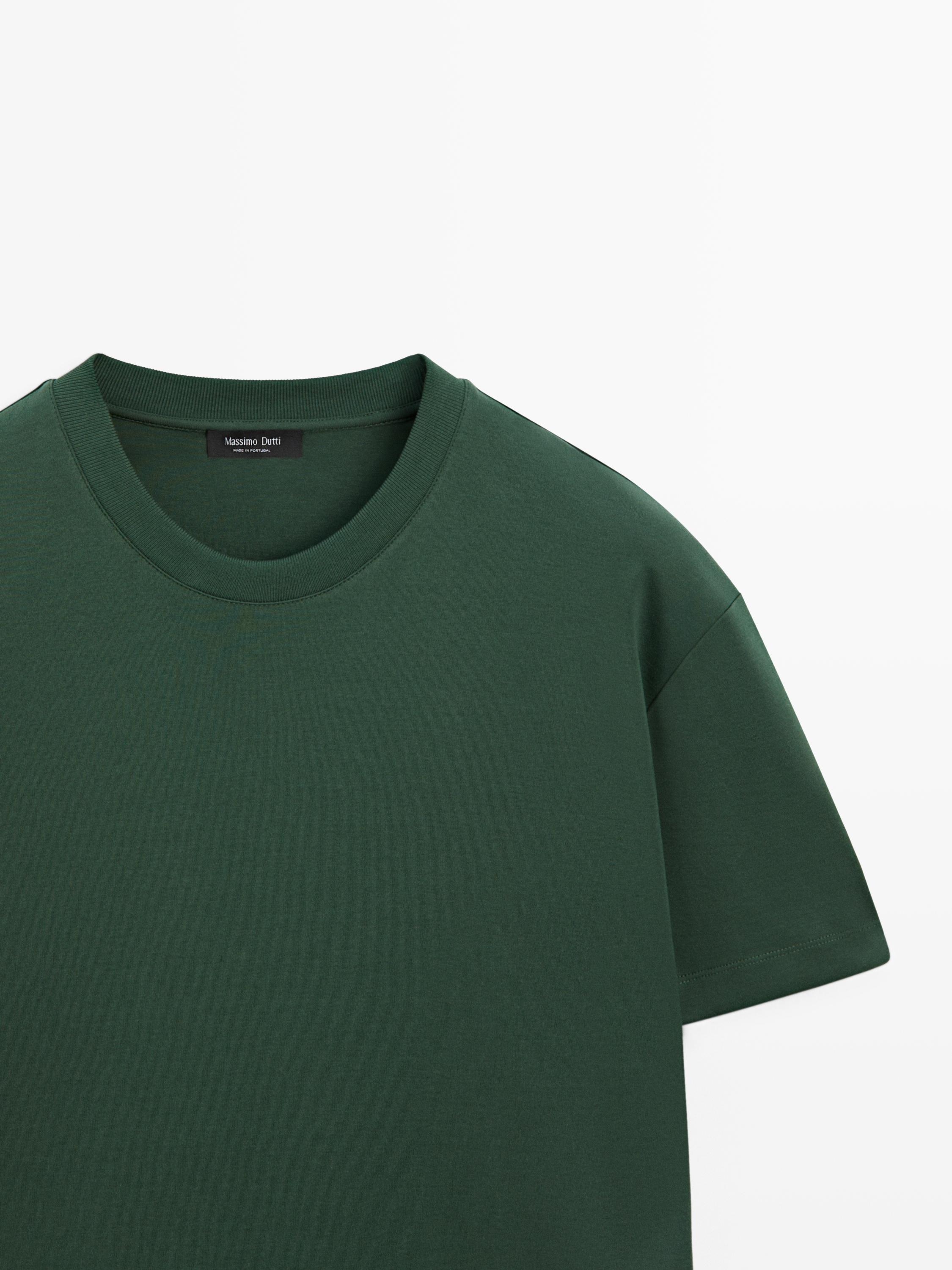 100% cotton short sleeve T-shirt — BOTTLE