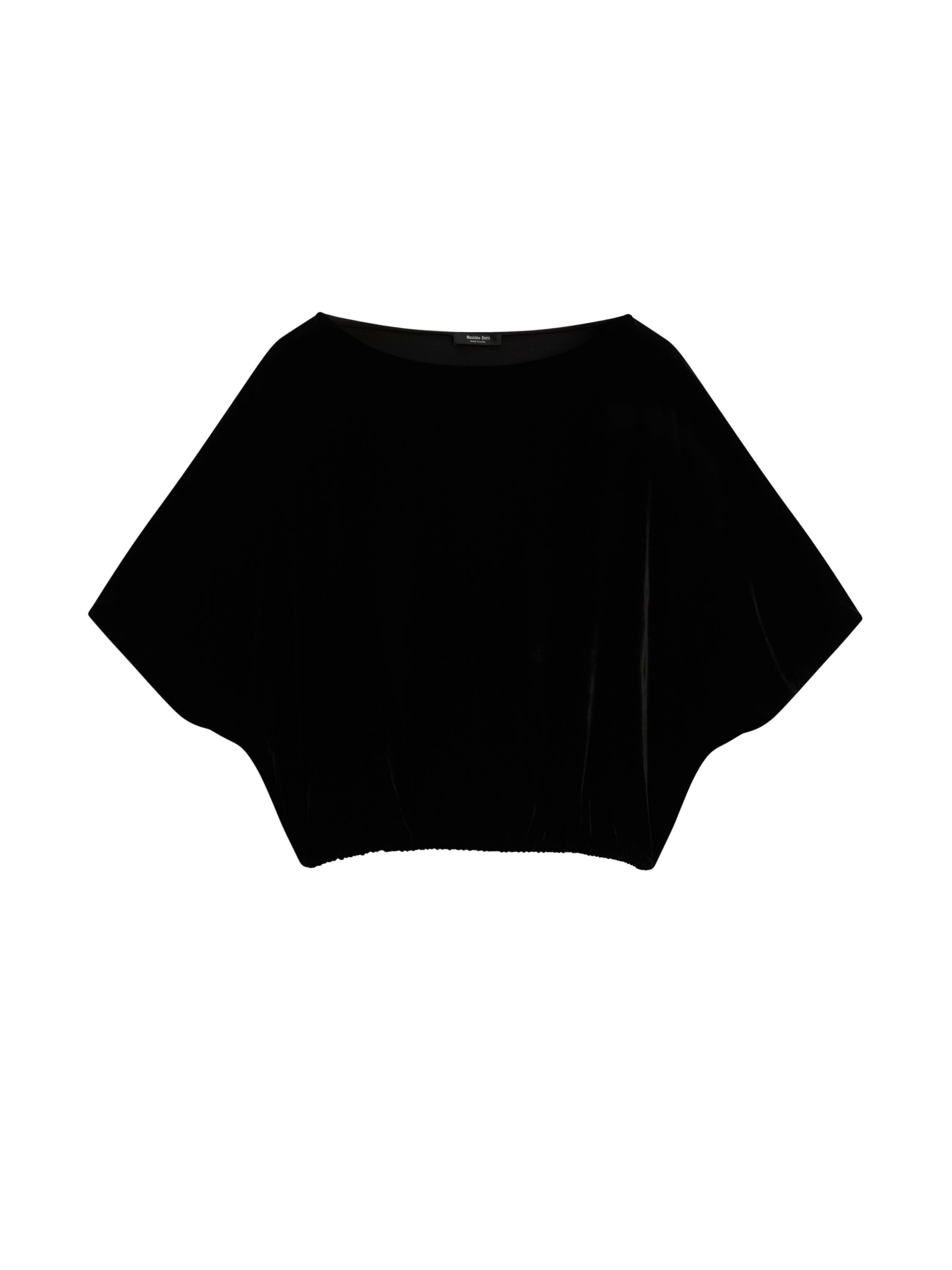 Kadife yarasa kollu top