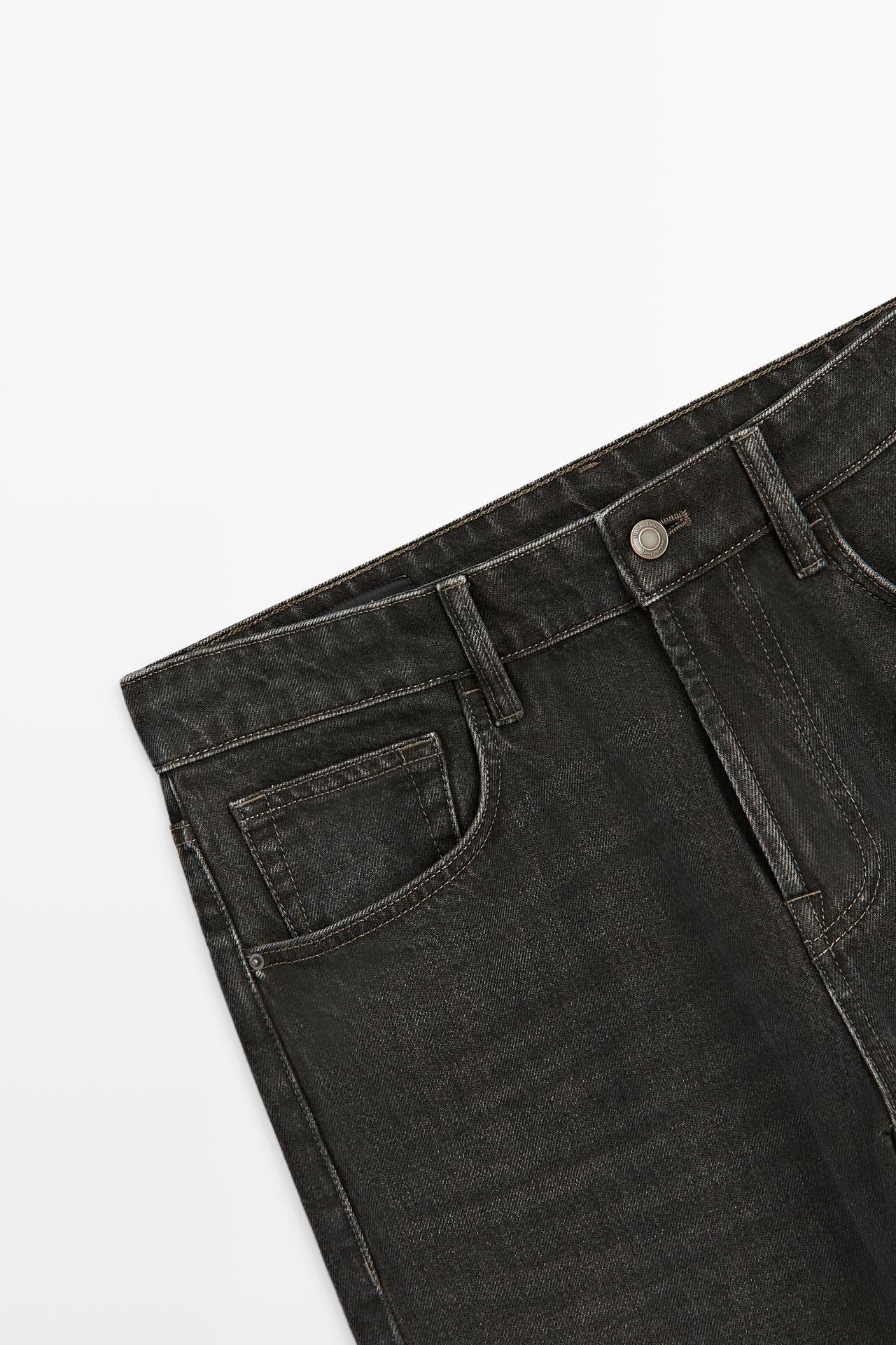 Tapered fit jeans — GREY