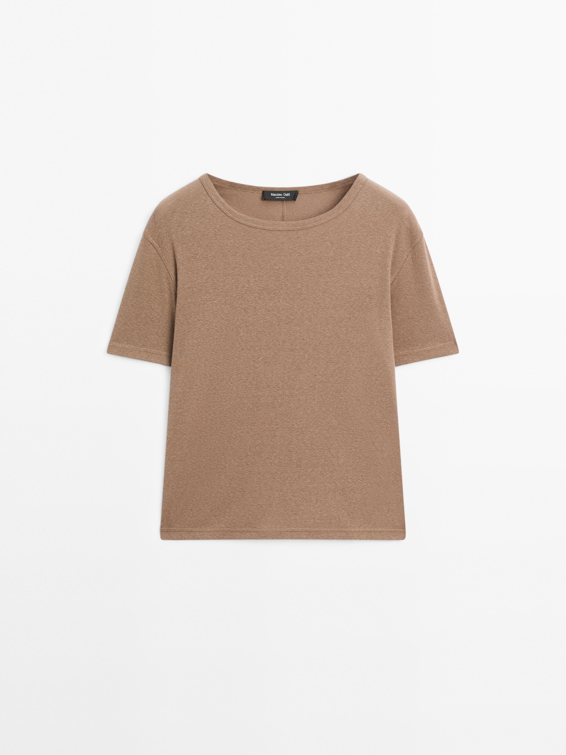 Faded 100% cotton T-shirt