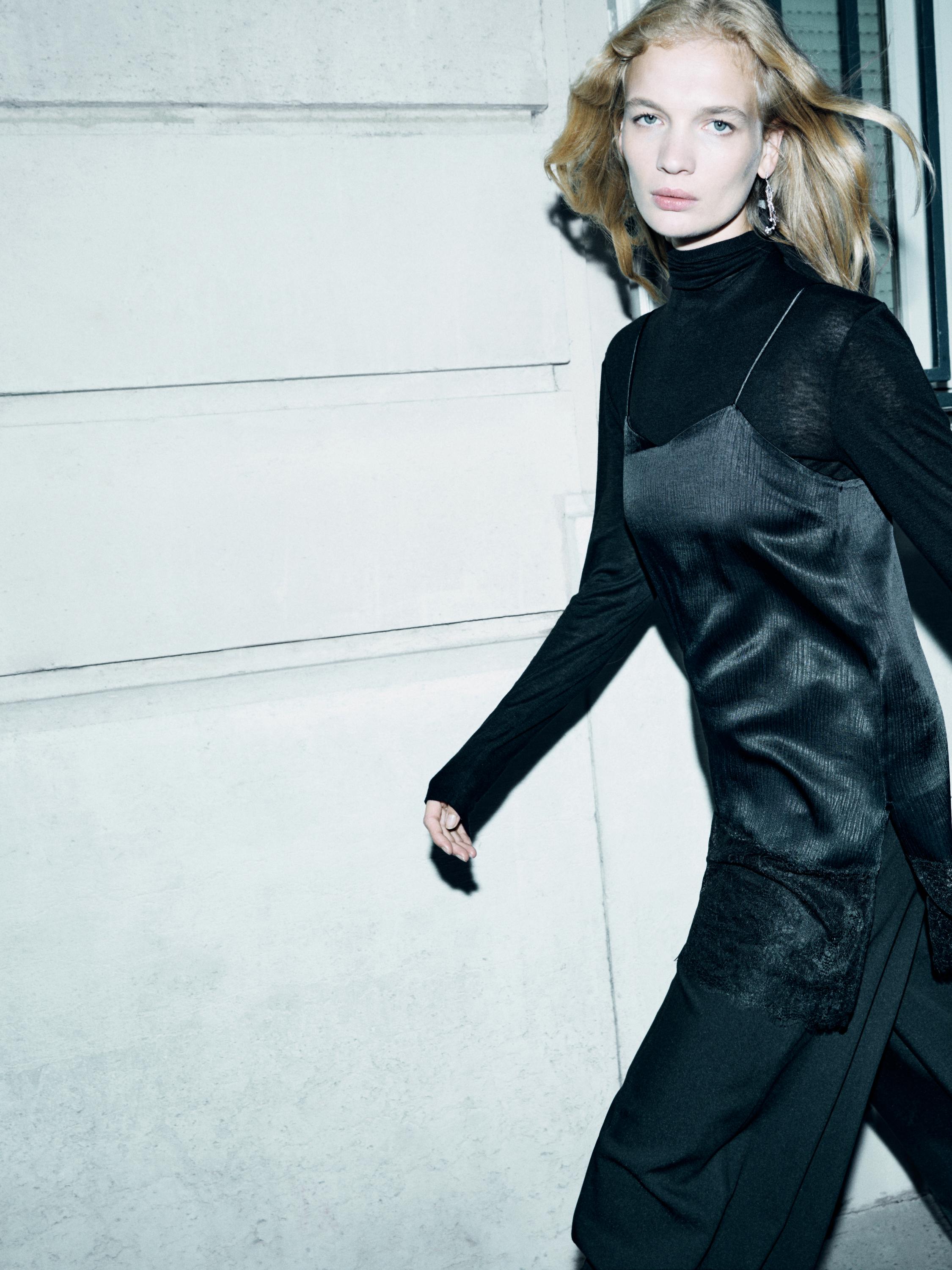 Camisole top with lace detail