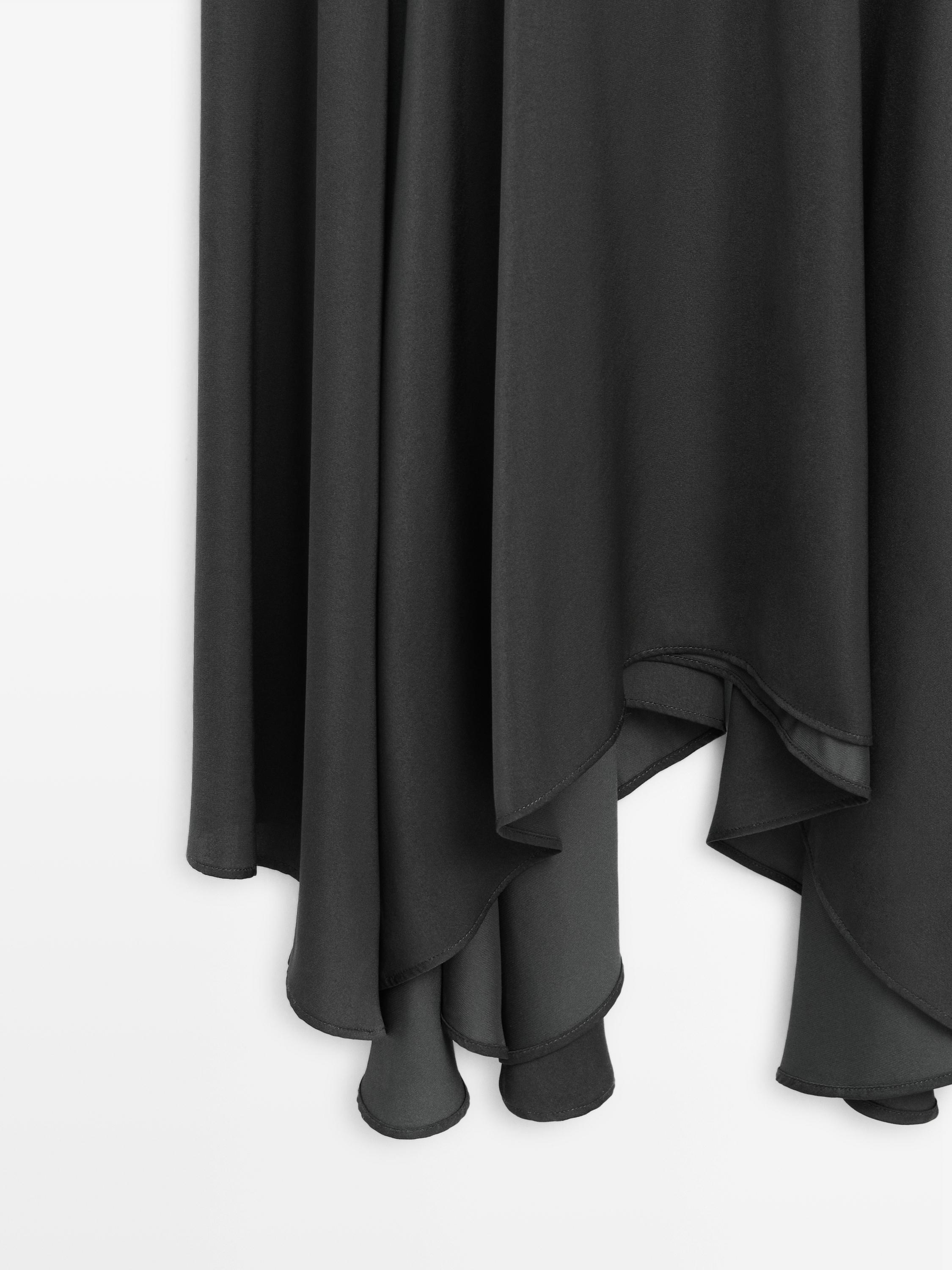 Contrast knit polo dress — LEAD