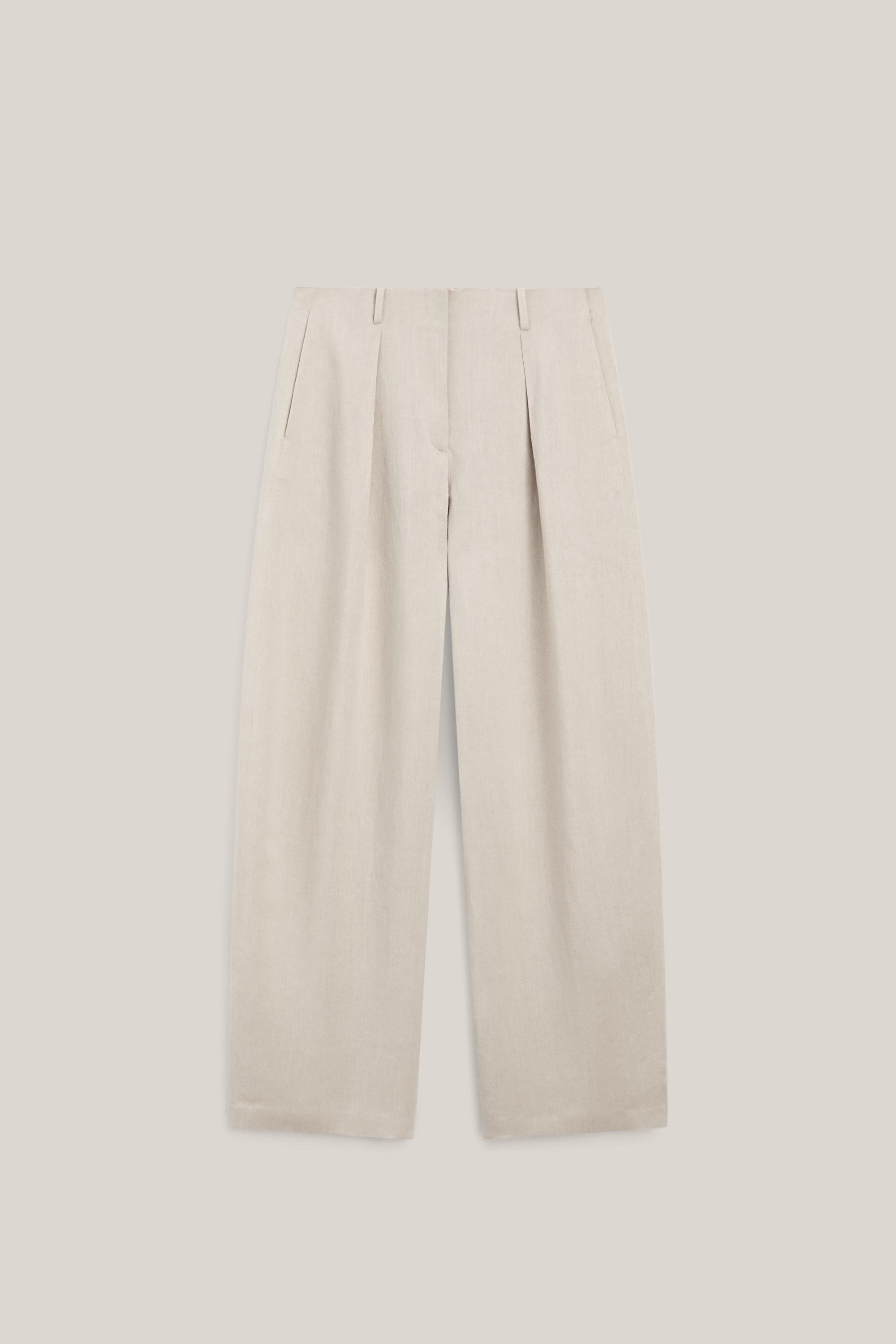 Darted trousers - LIMITED EDITION — SAND