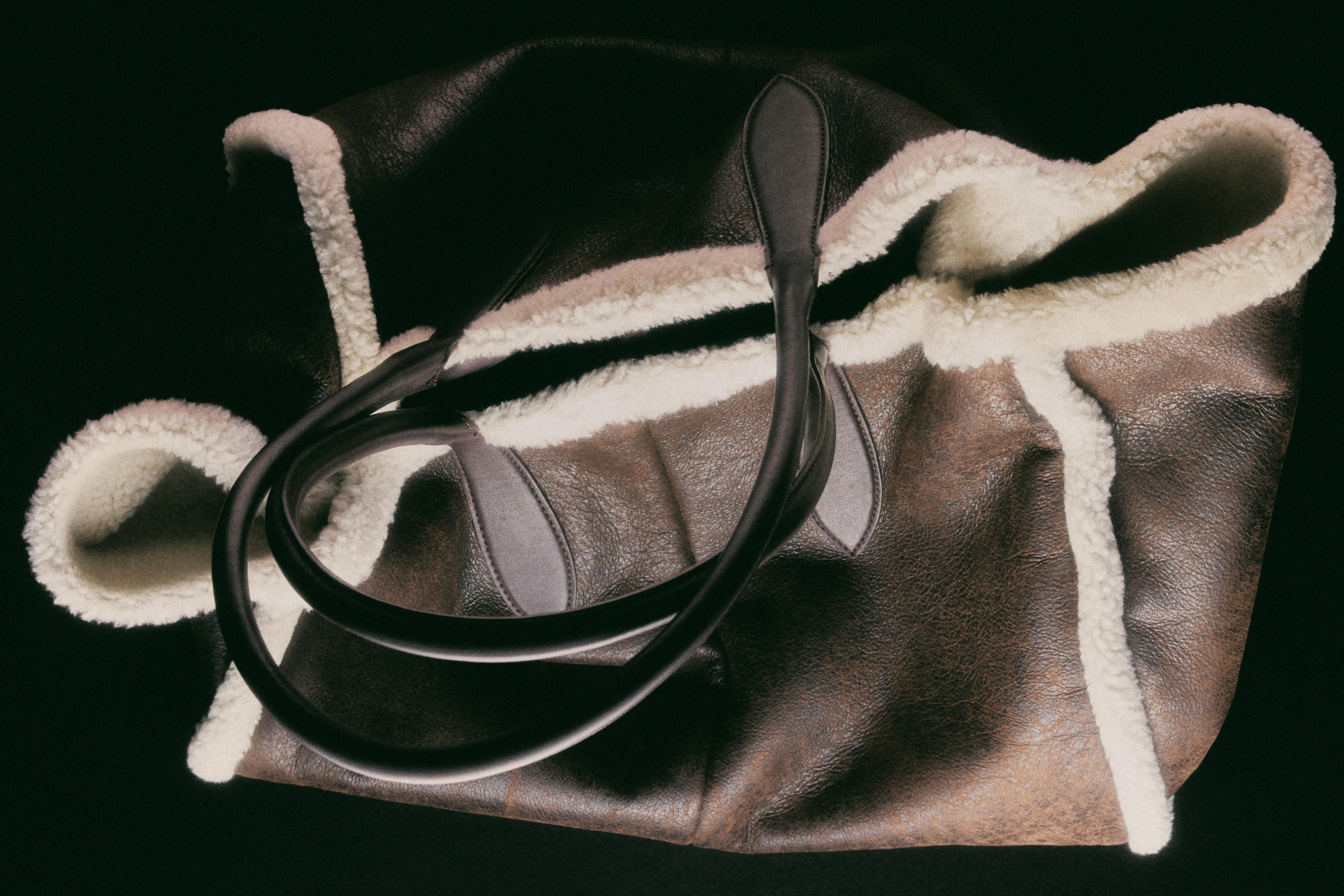 Double-faced MD ICON bag — BROWN
