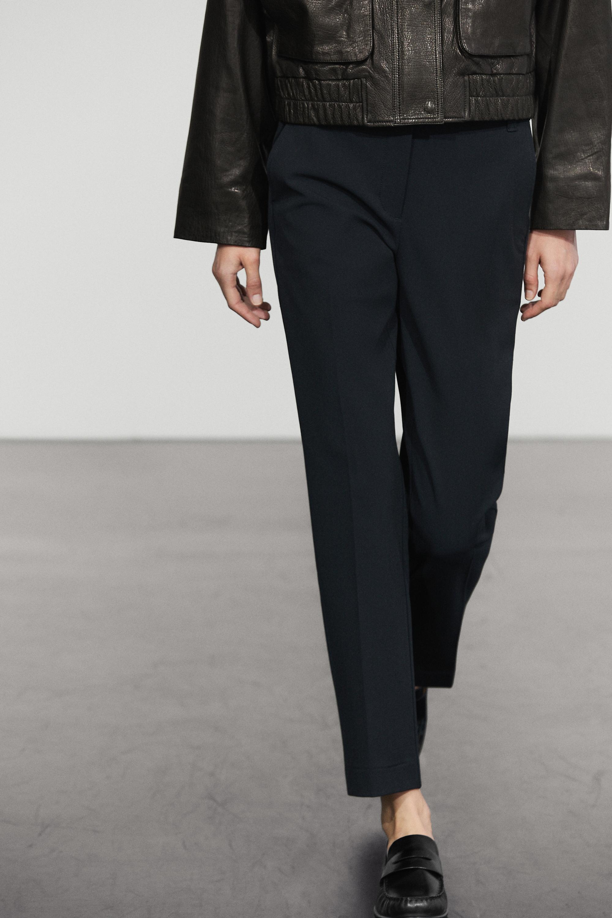Stretch technical pants — NAVY BLUE
