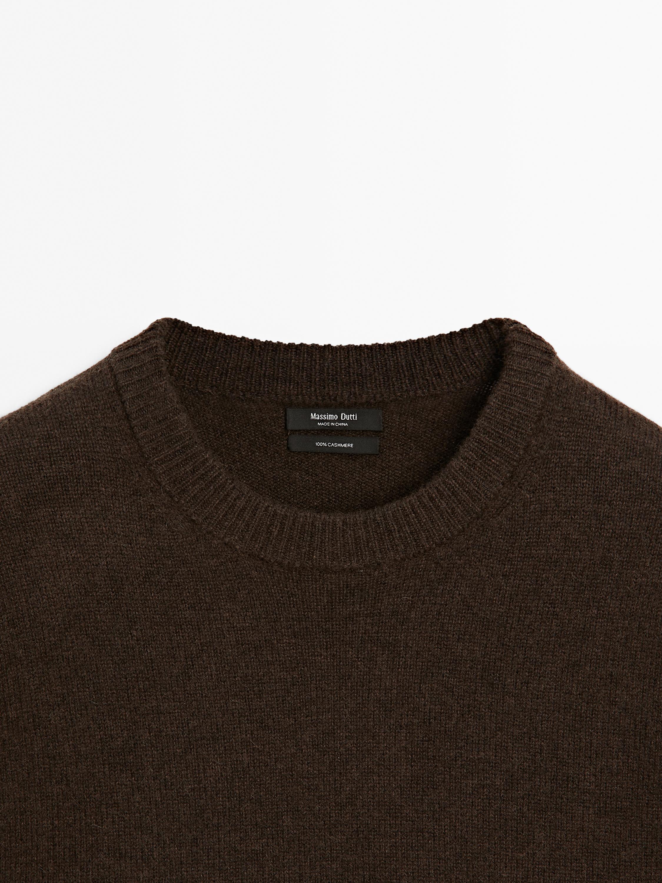 Jersey oversized coderas 100% cashmere