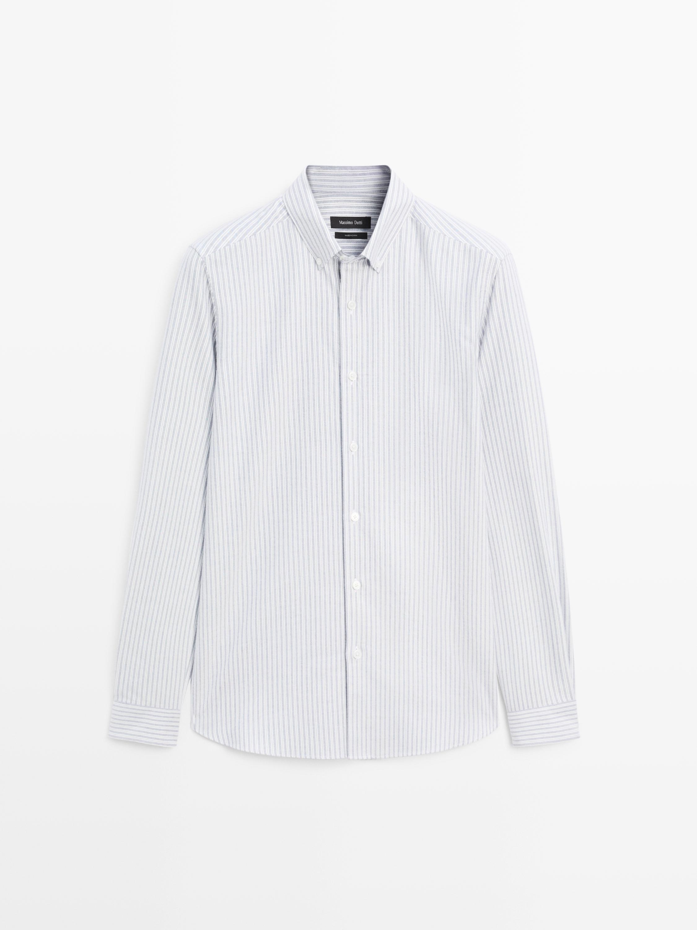 Regular fit double-stripe shirt