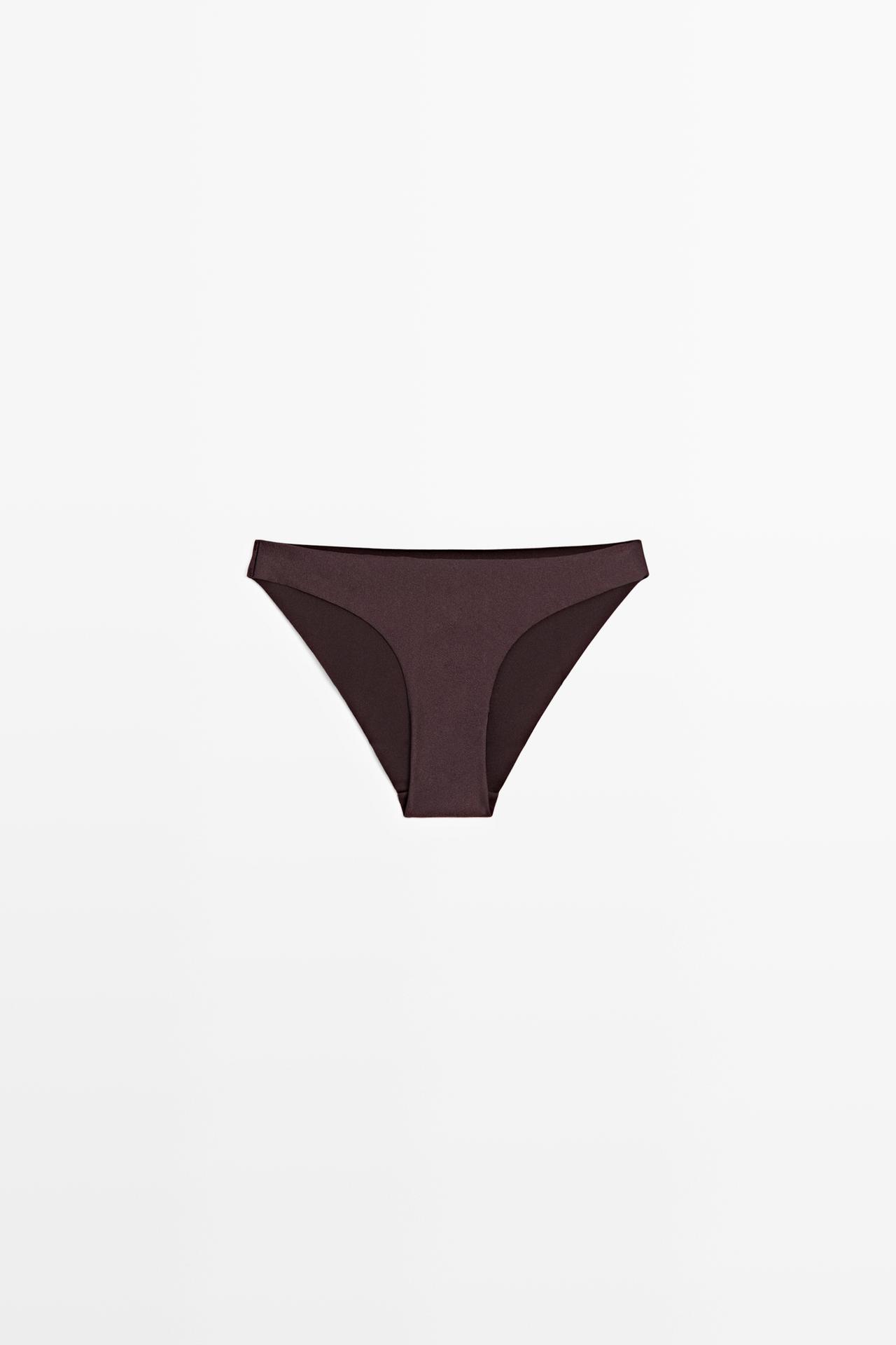 Glittery bikini bottoms — BROWN