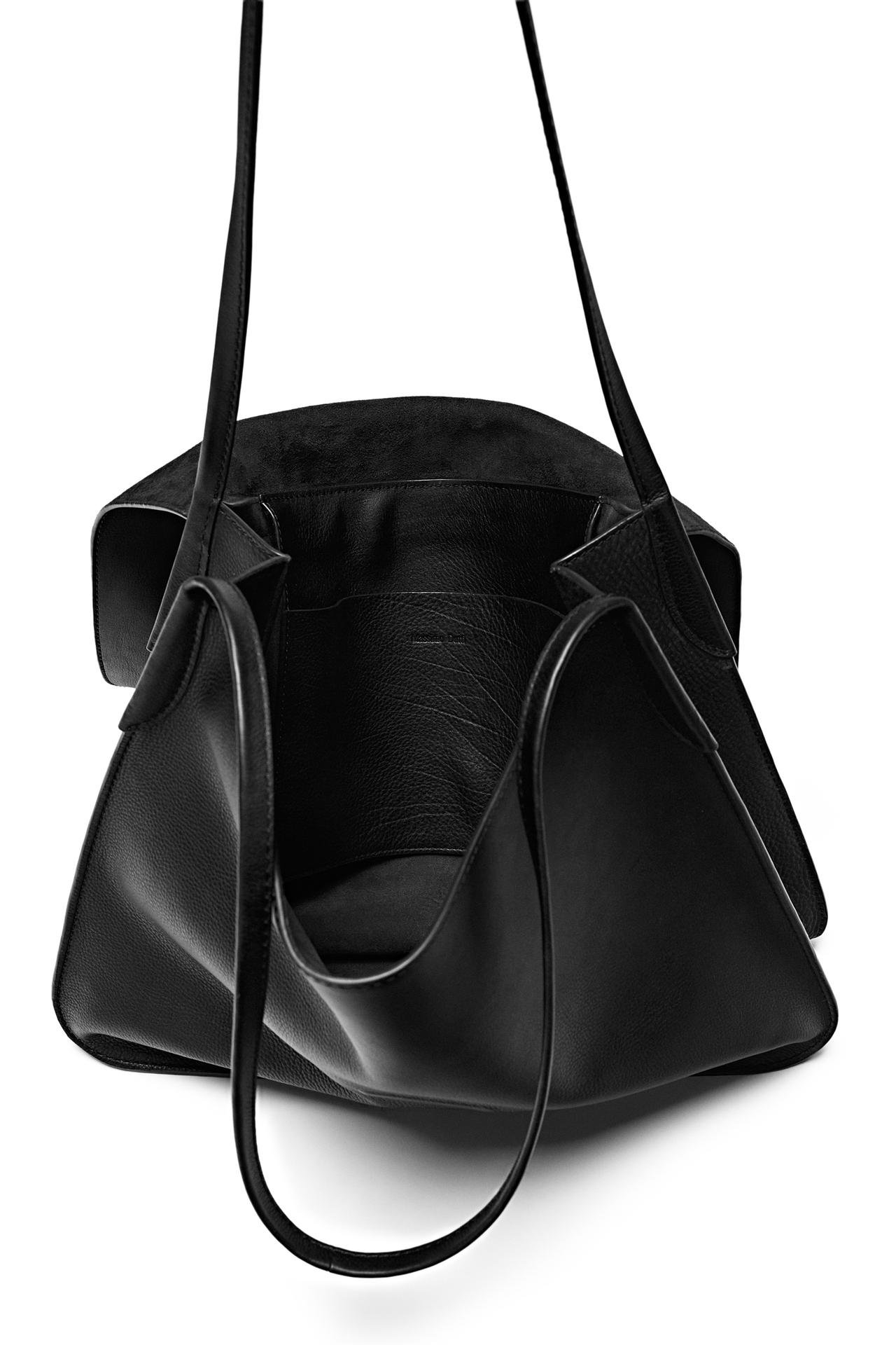 Small nappa leather bag - LIMITED EDITION — BLACK