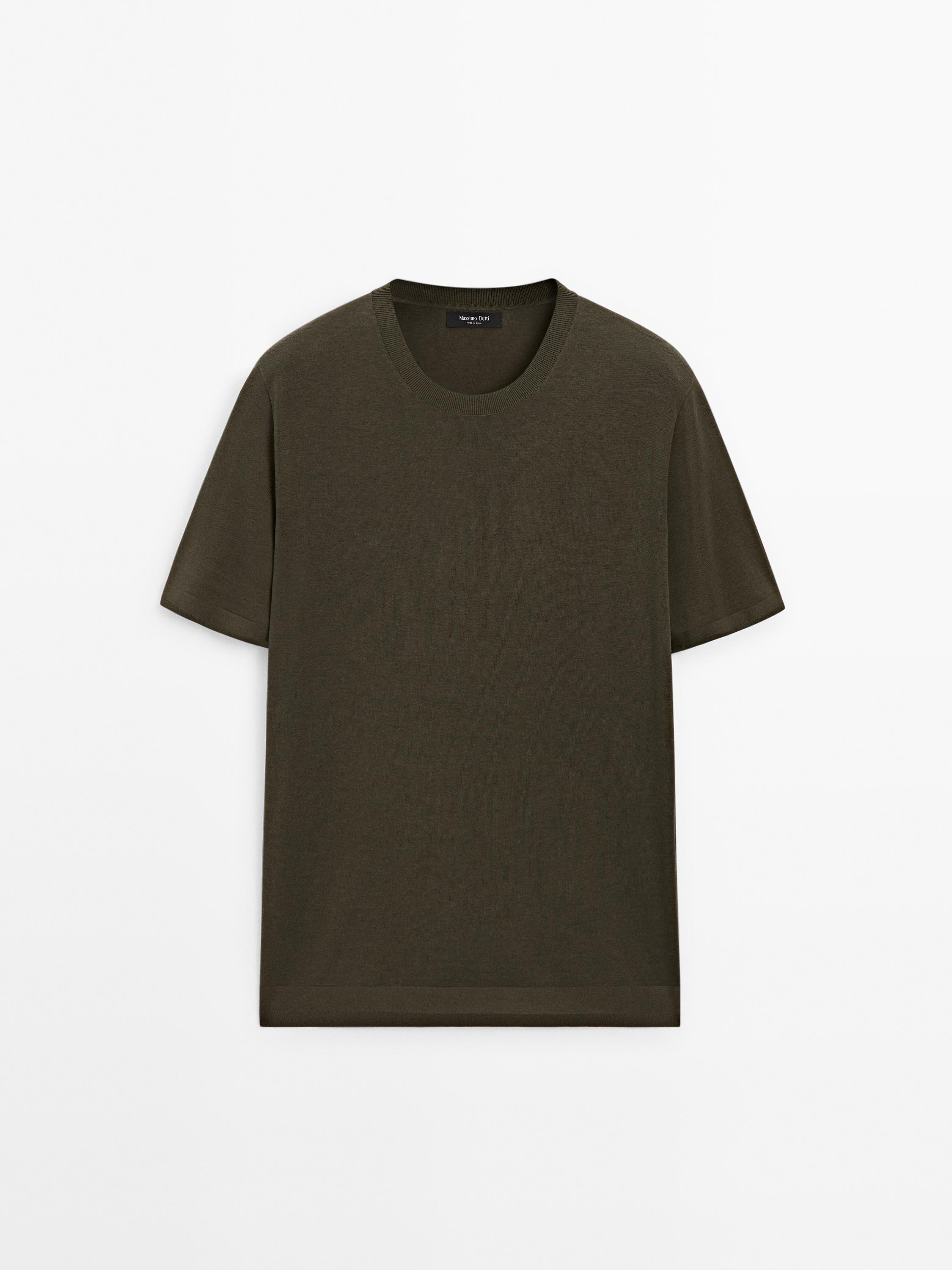 Camiseta punto mezcla algodón