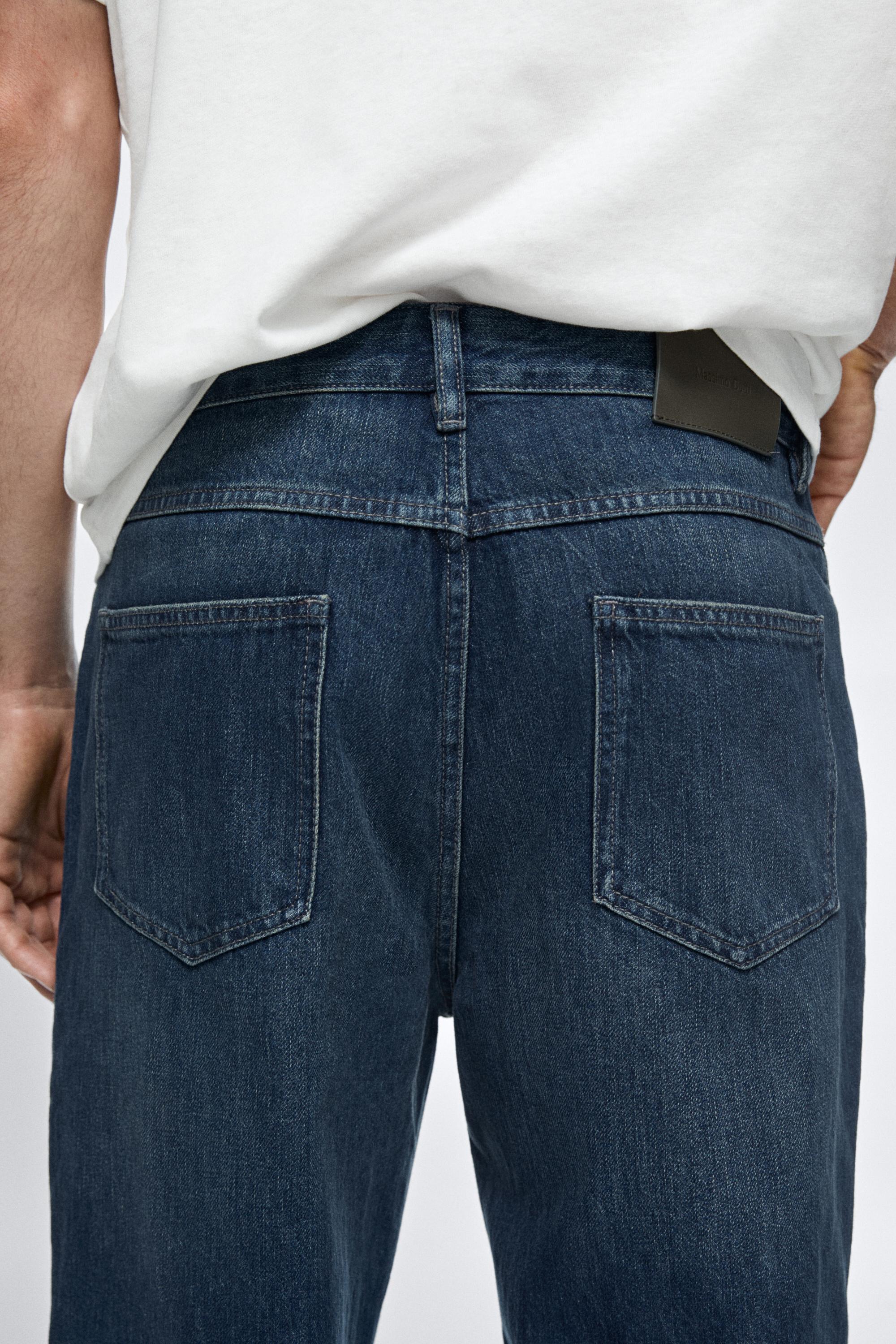Wide-leg jeans — DARK BLUE