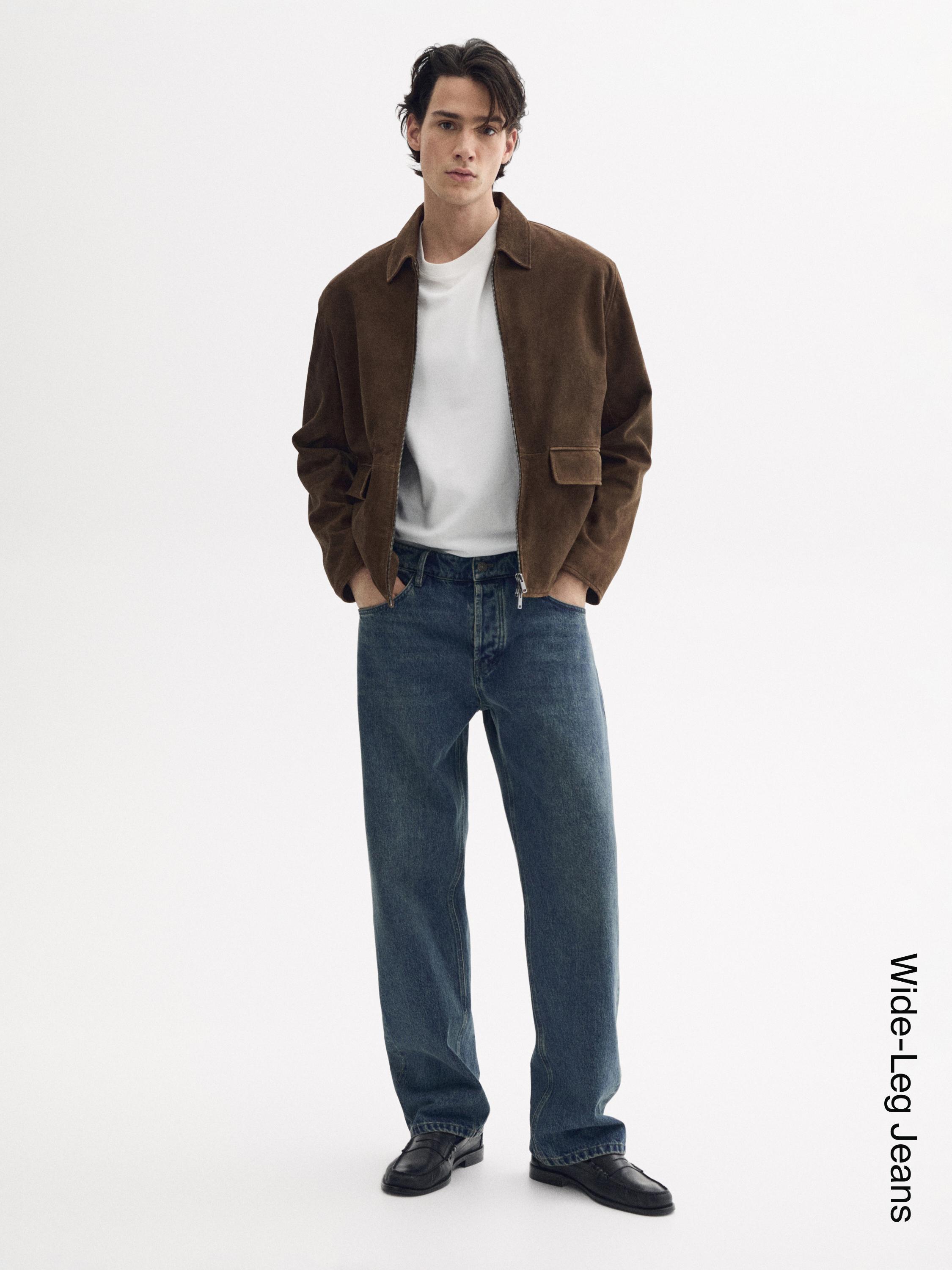 Wide-leg jeans — MEDIUM BLUE