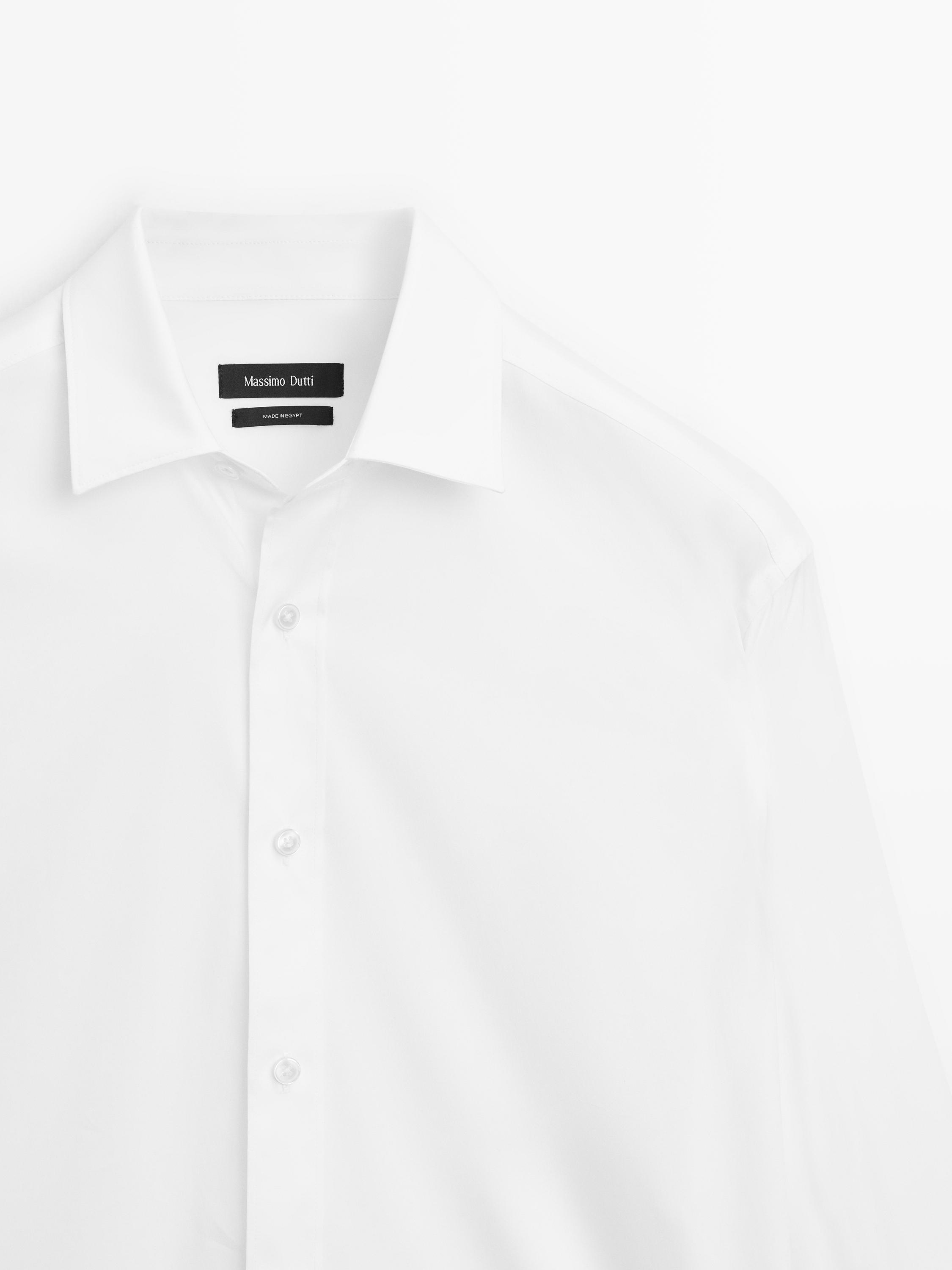 Slim fit stretch shirt