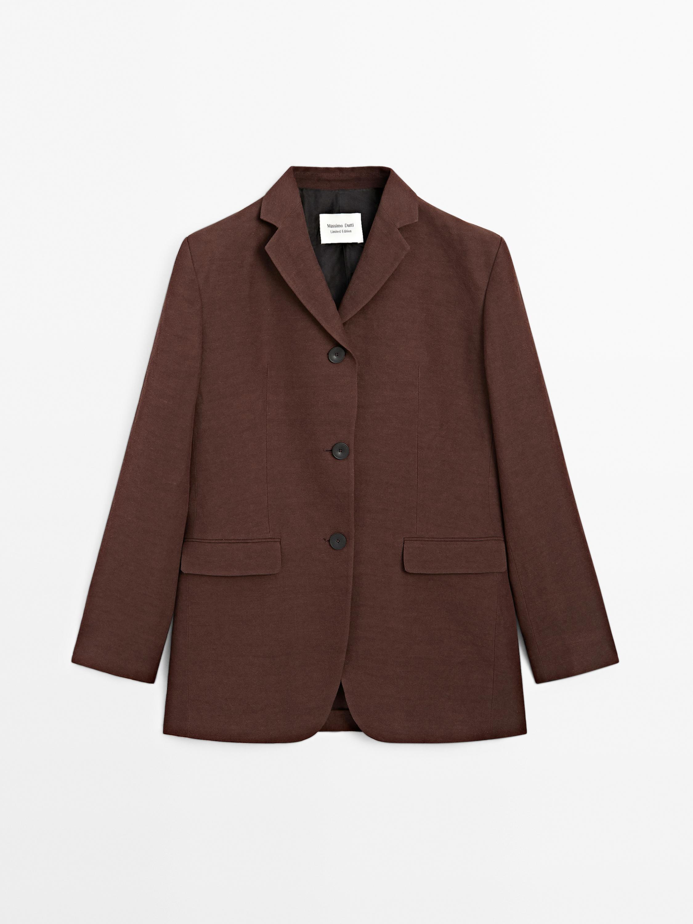Traje-blazerra, lihoarekin - Limited edition