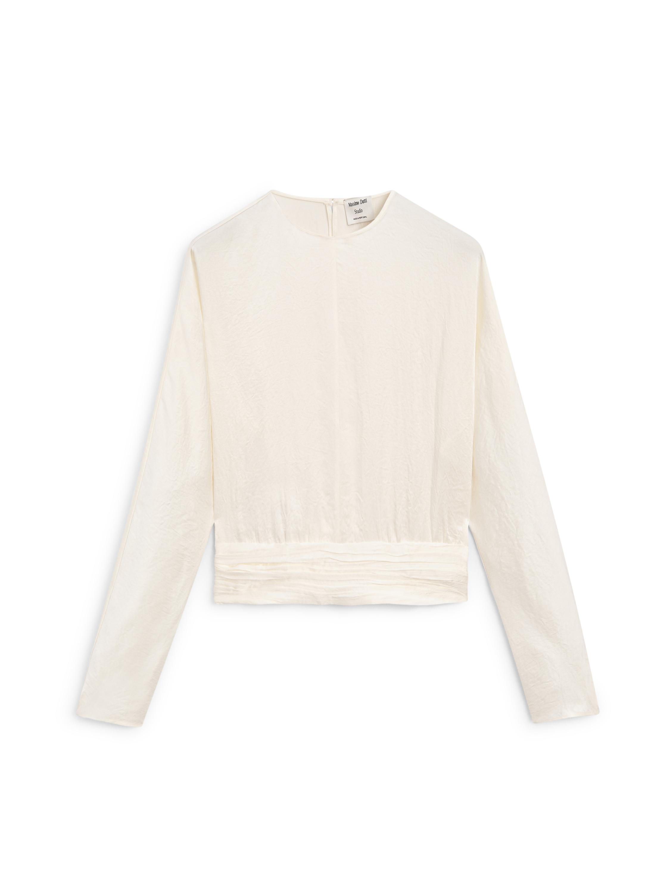 Büzgülü bluz - STUDIO