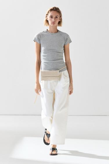 Short Sleeve Raglan T-Shirt — GREY 1