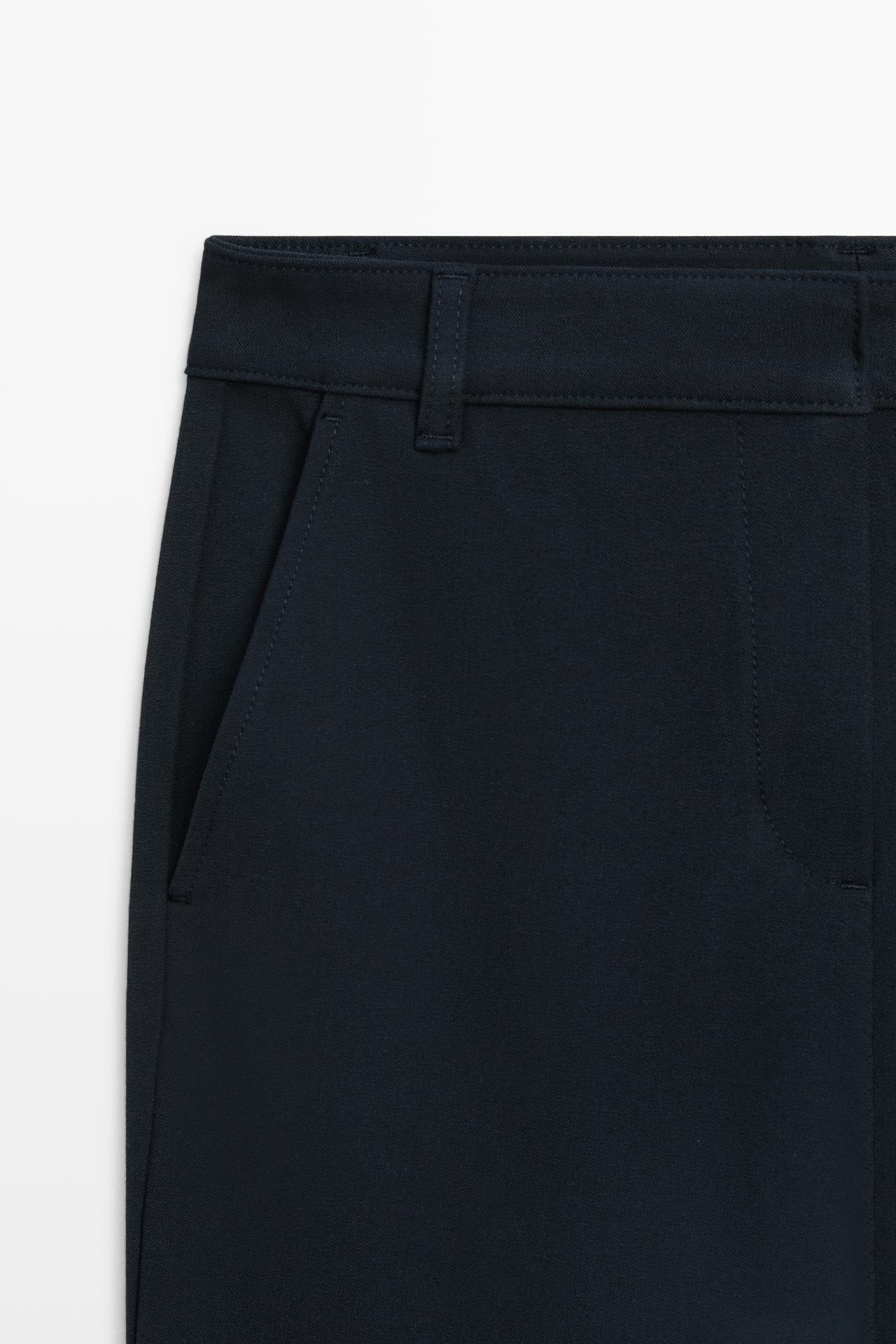 Stretch technical pants — NAVY BLUE