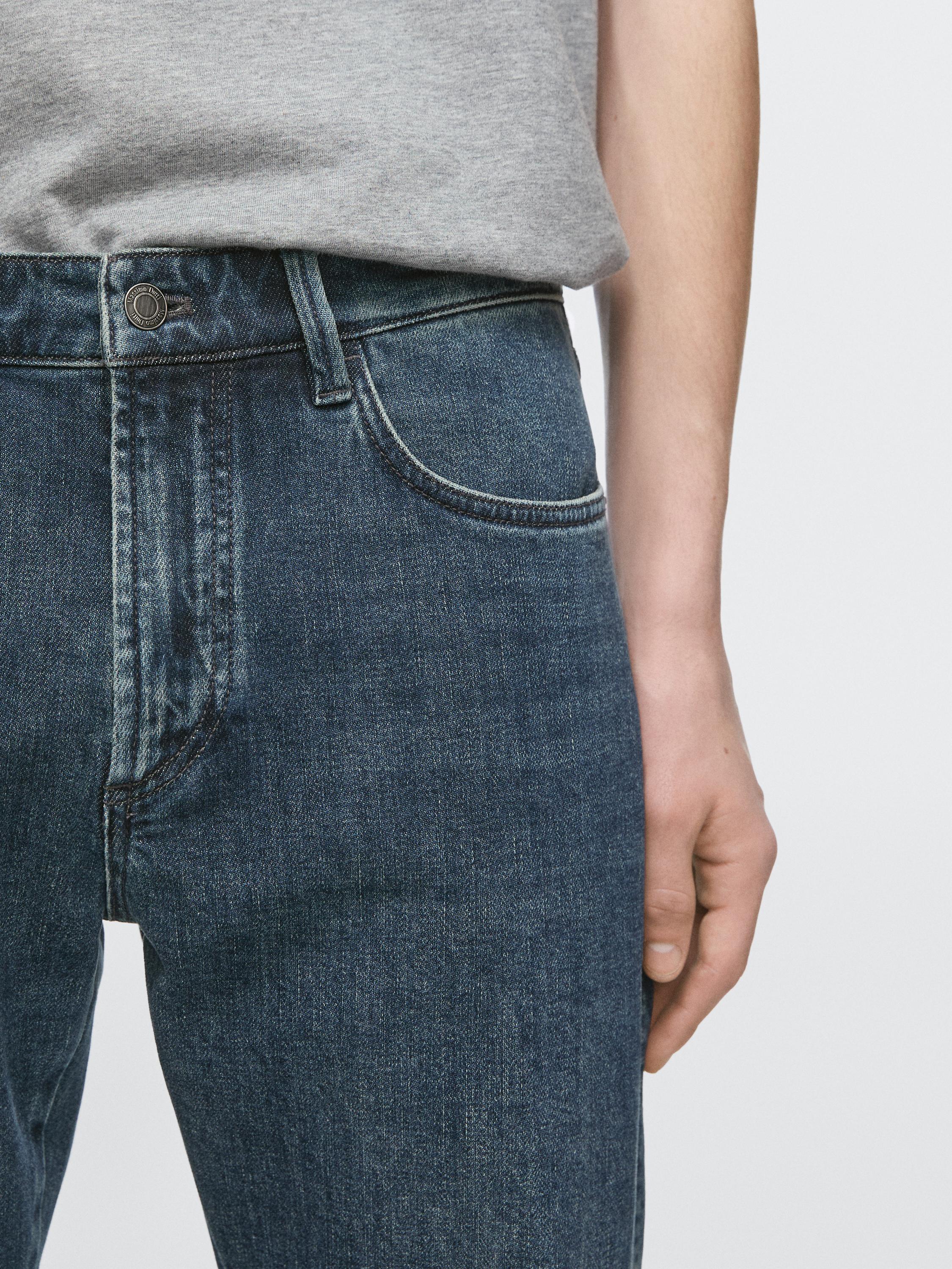 Slim fit jeans — DEEP BLUE
