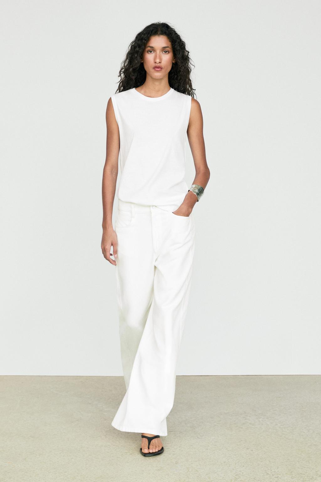 100% cotton sleeveless top