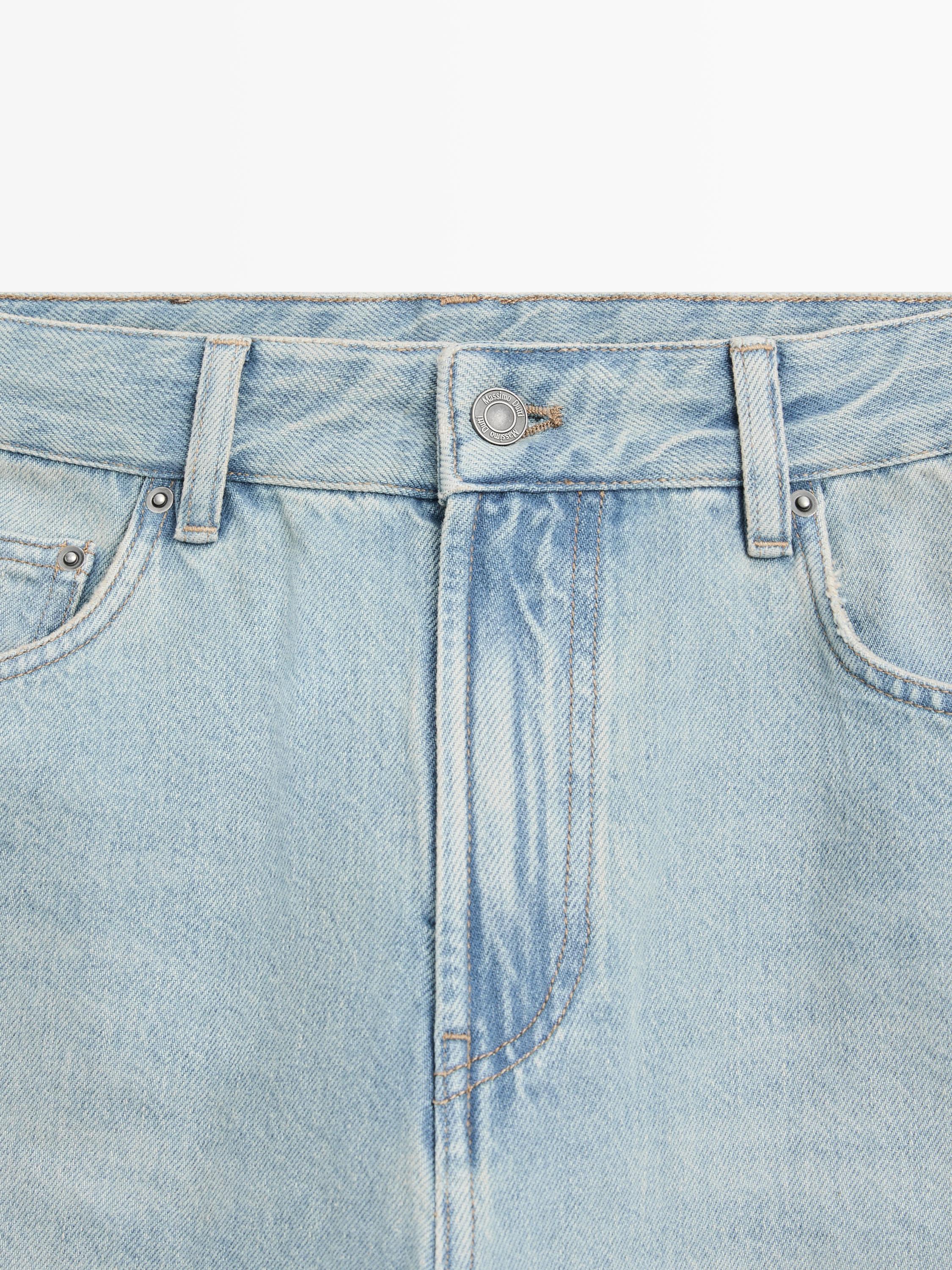 Wide-leg jeans — Light Blue