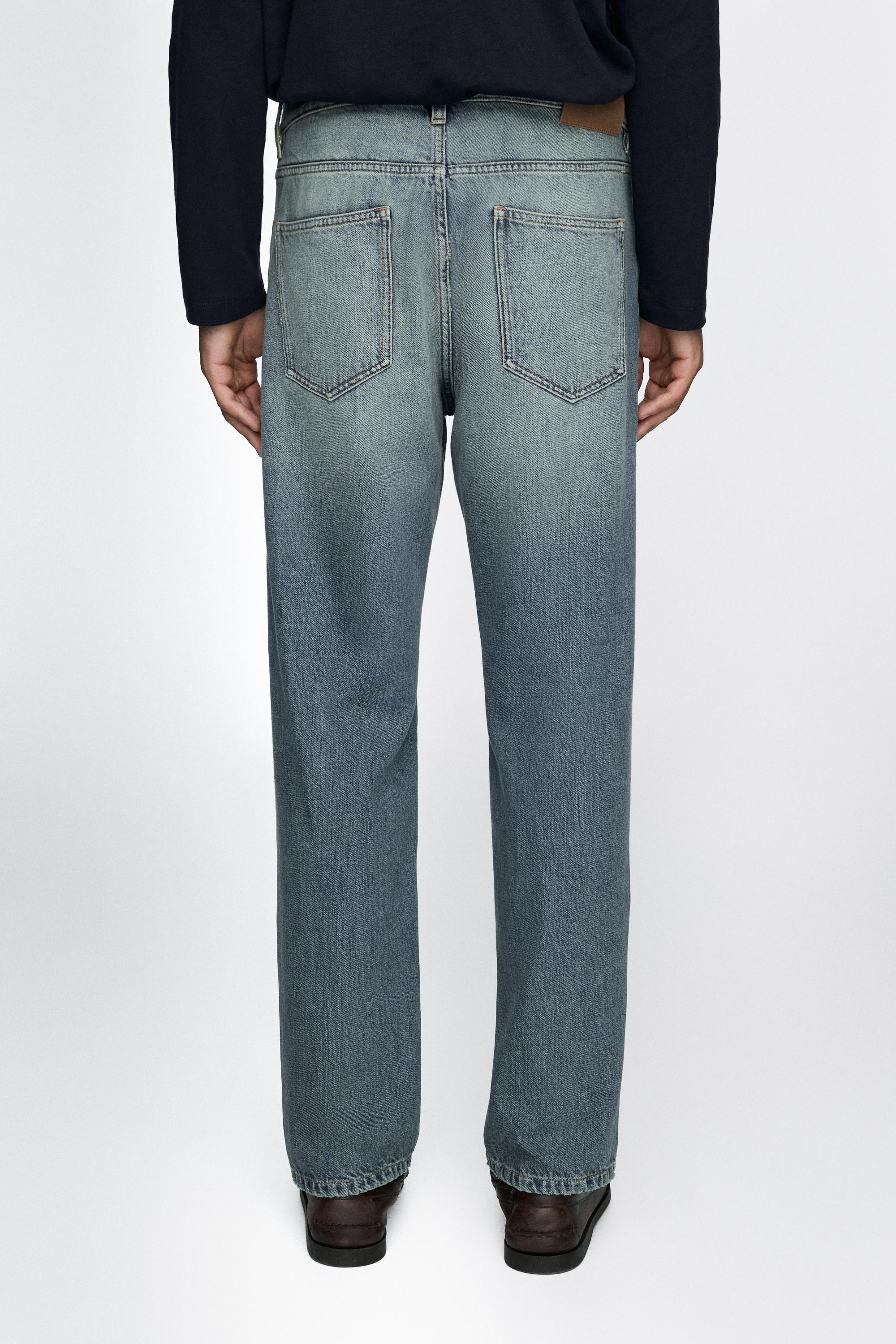 Straight-leg jeans — Light Blue