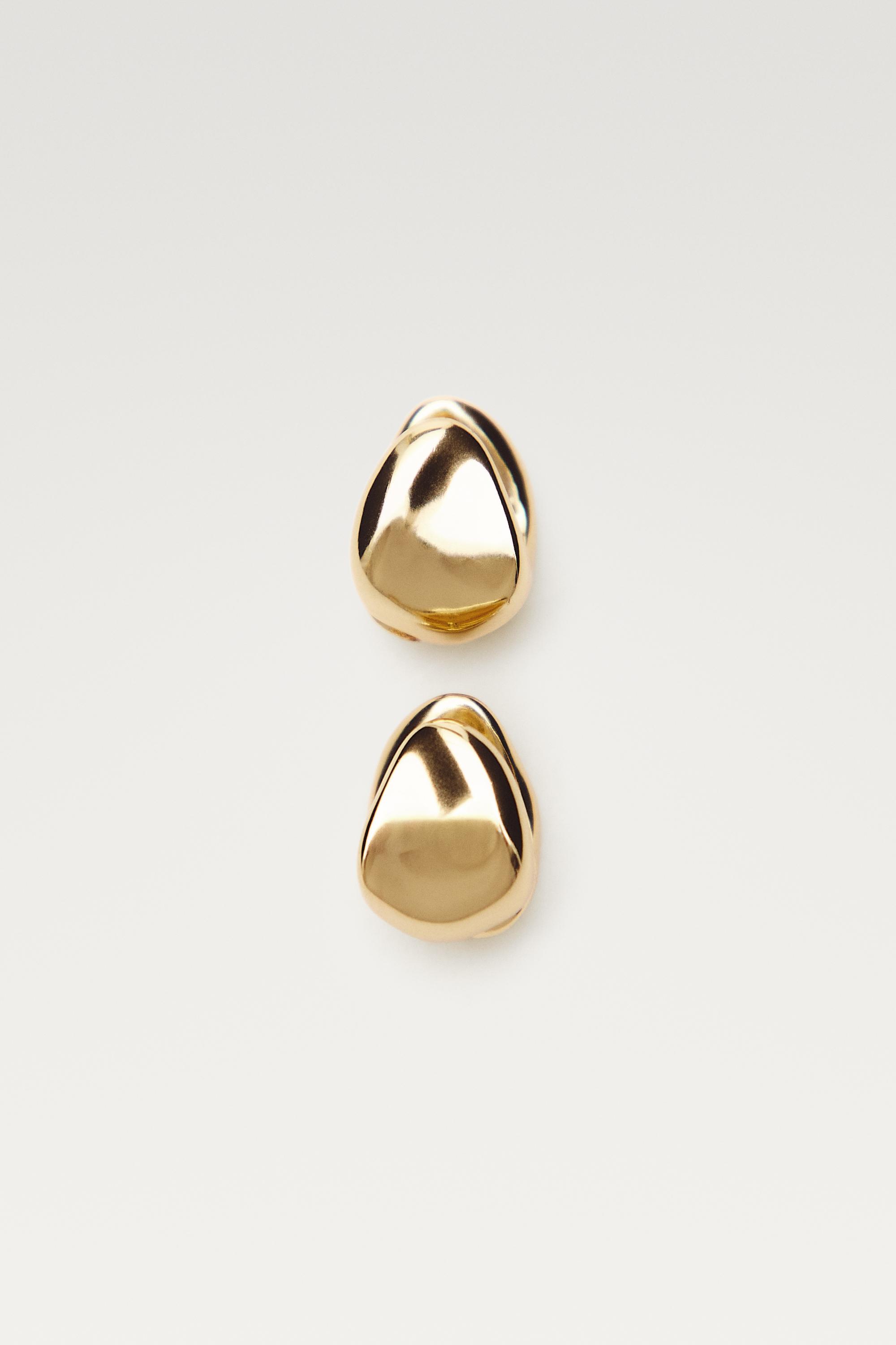 XS Bold Hoop Earrings — GOLDEN