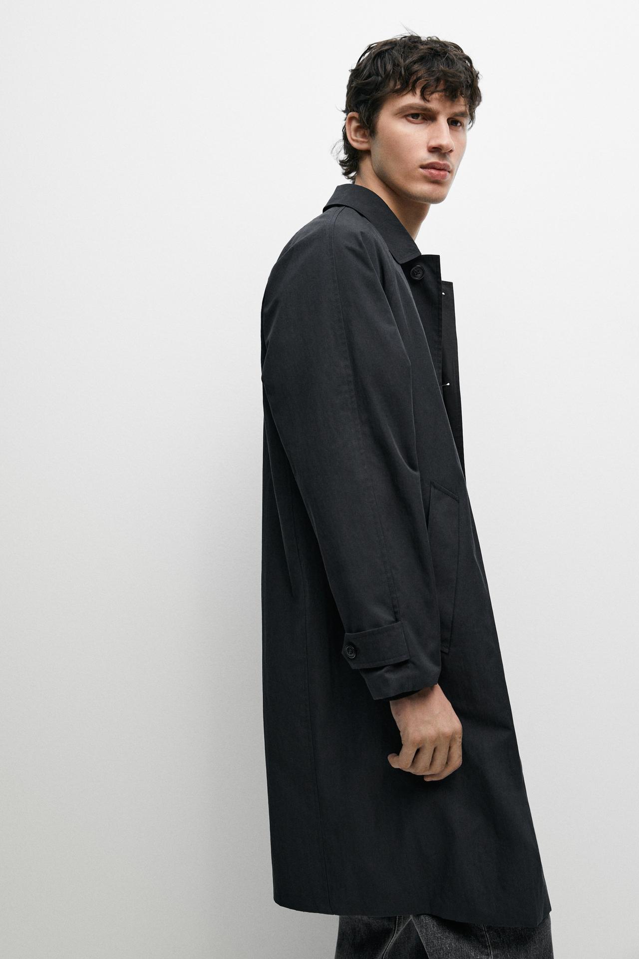 Long reversible technical parka — DARK NAVY