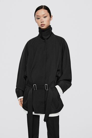 100% wool jacket with belt detail - LIMITED EDITION — DARK NAVY 2