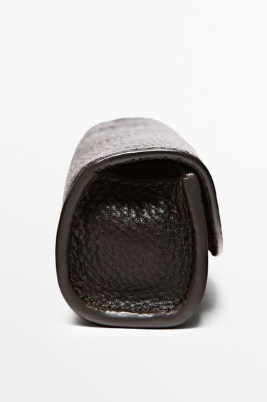 Nappa leather ring case — BROWN 2