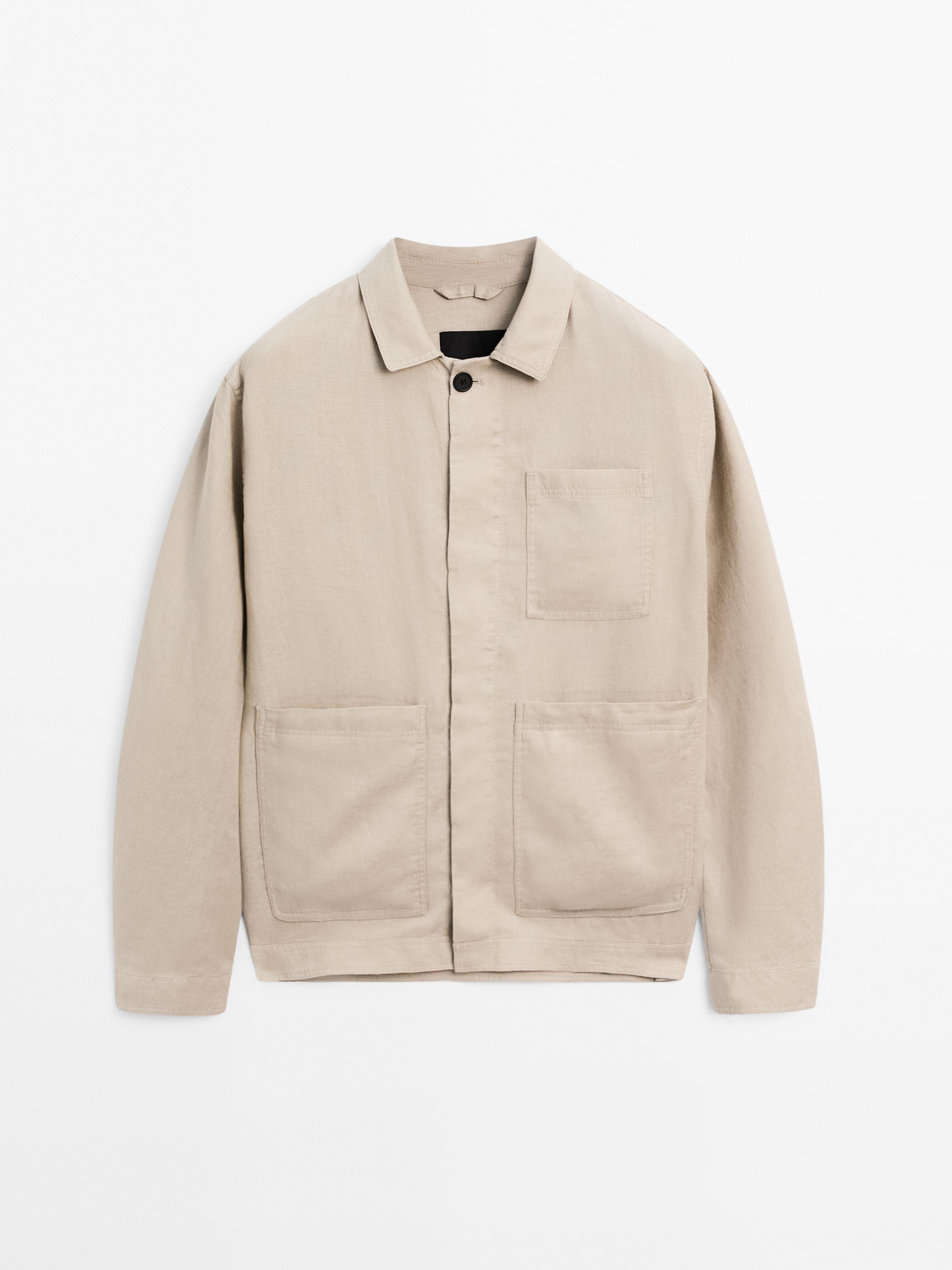 Veste légère 100 % lin