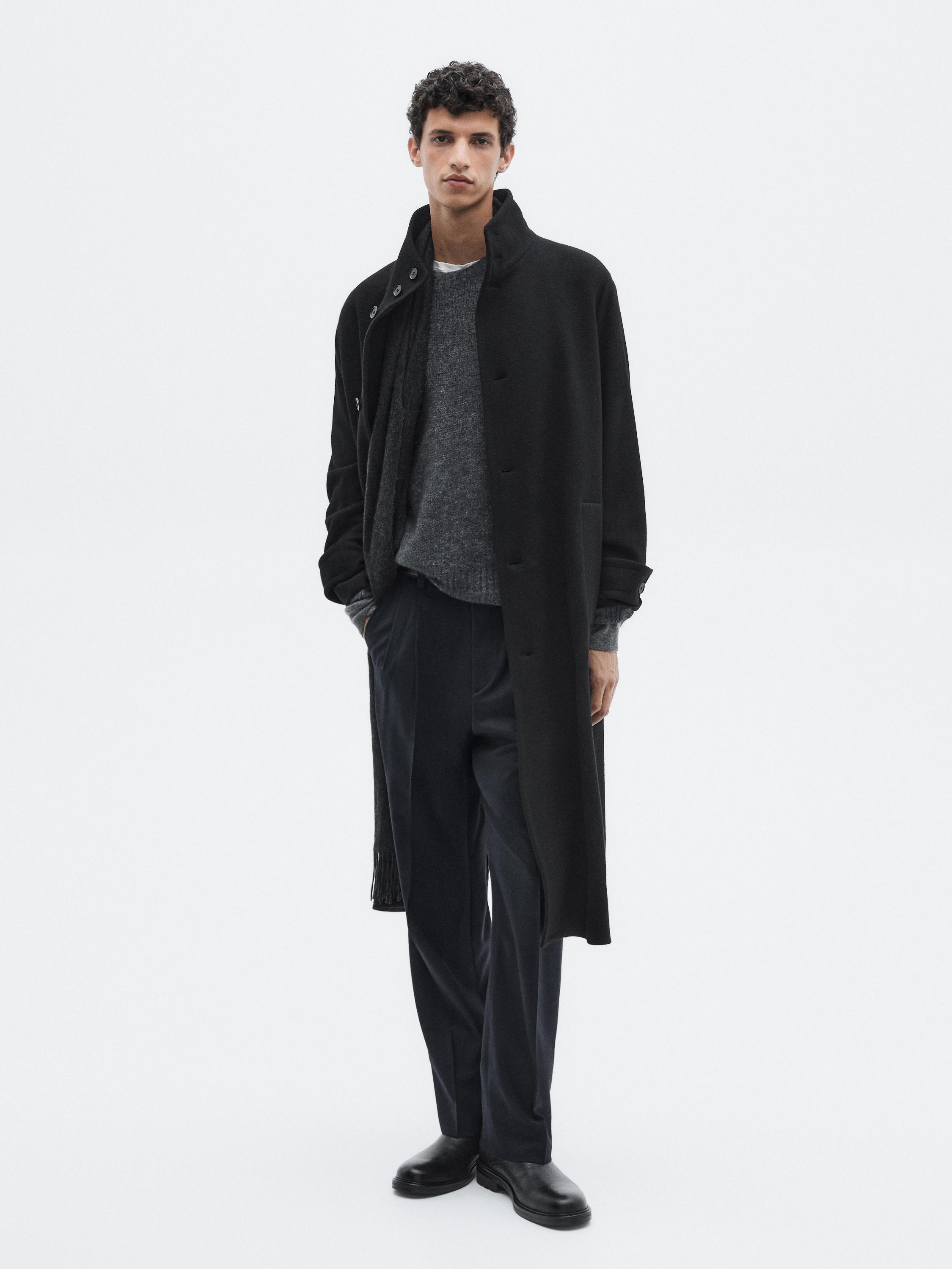 Pulover din tricot cu lână alpaca - LIMITED