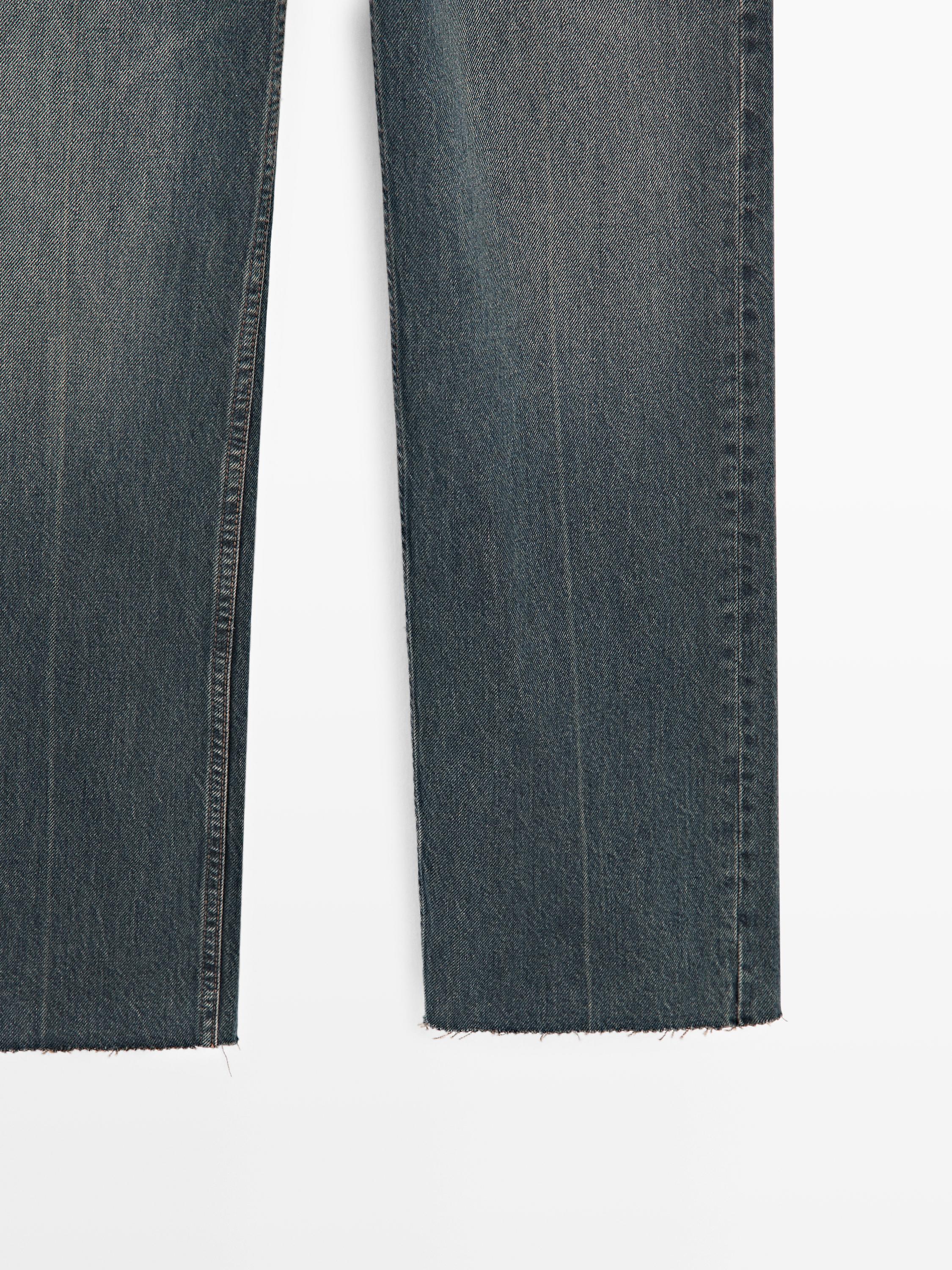 Straight-leg jeans — MEDIUM BLUE