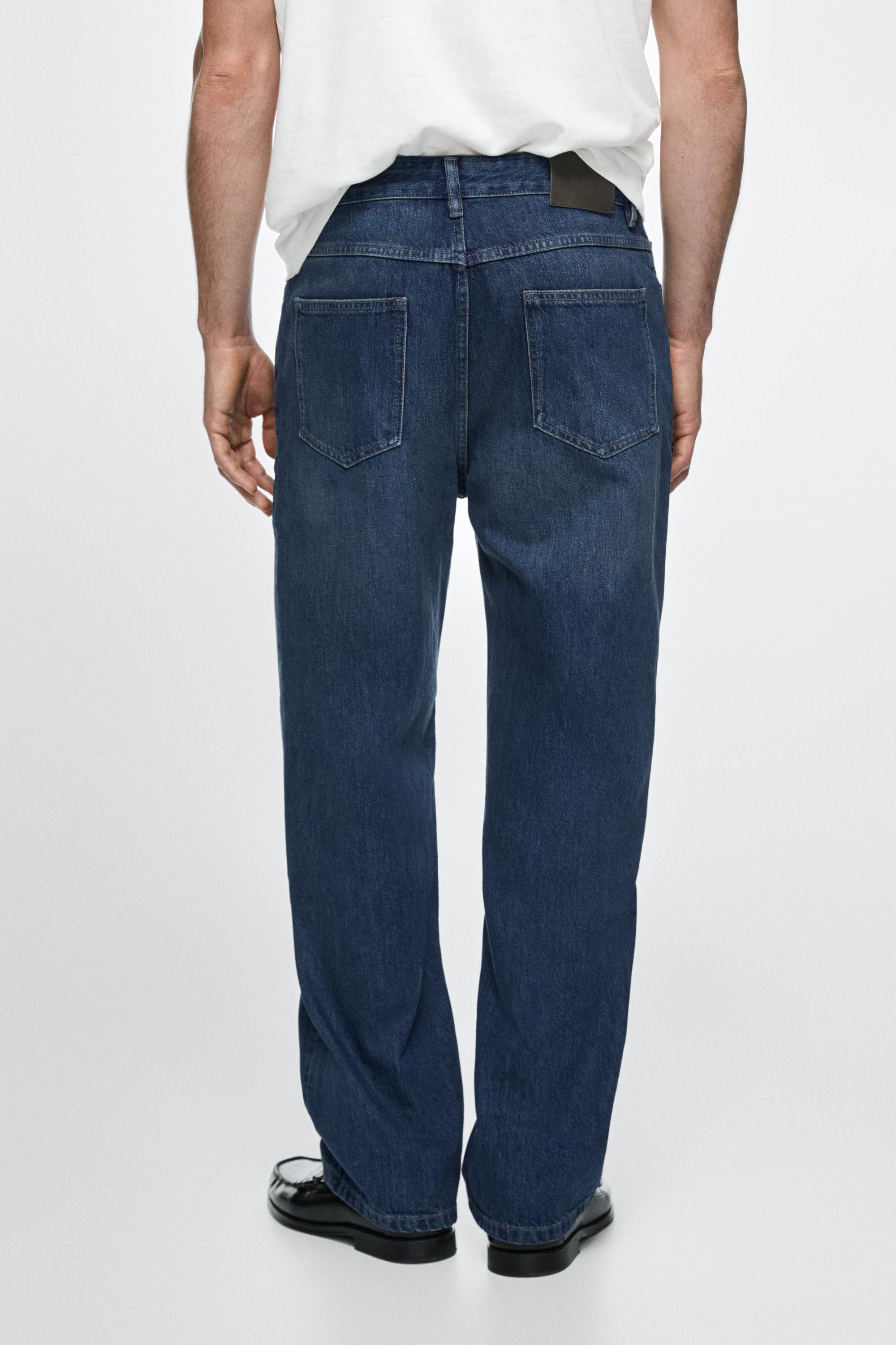 Wide-leg jeans — DARK BLUE