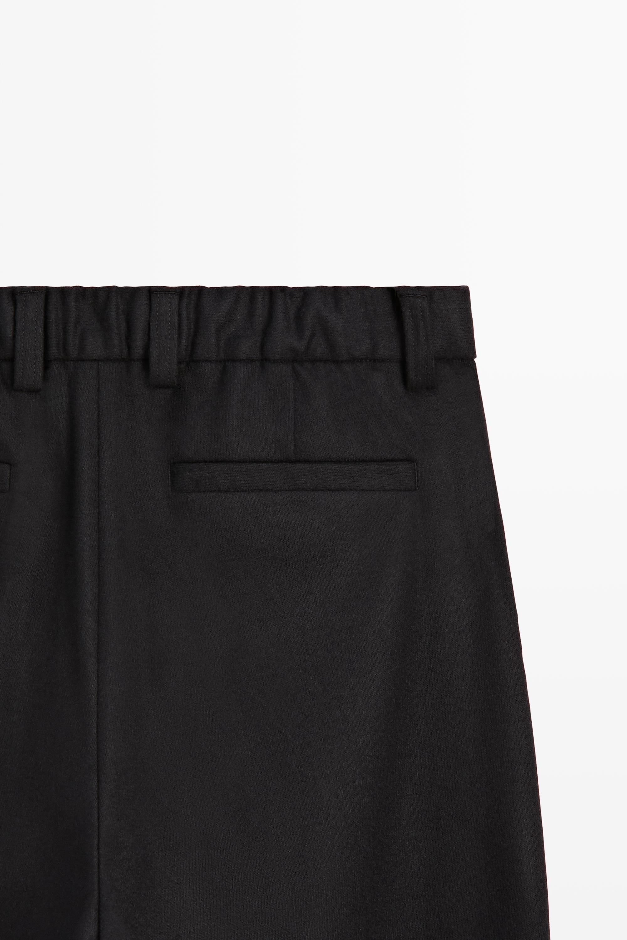 100% wool total look pants — NAVY BLUE