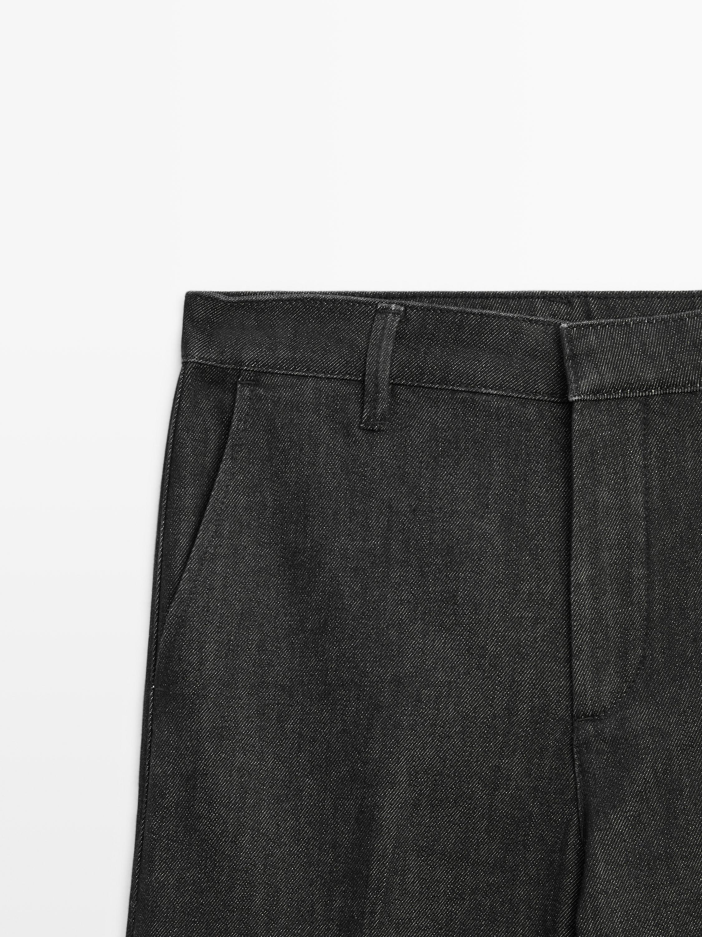 Mid-rise bell bottom jeans