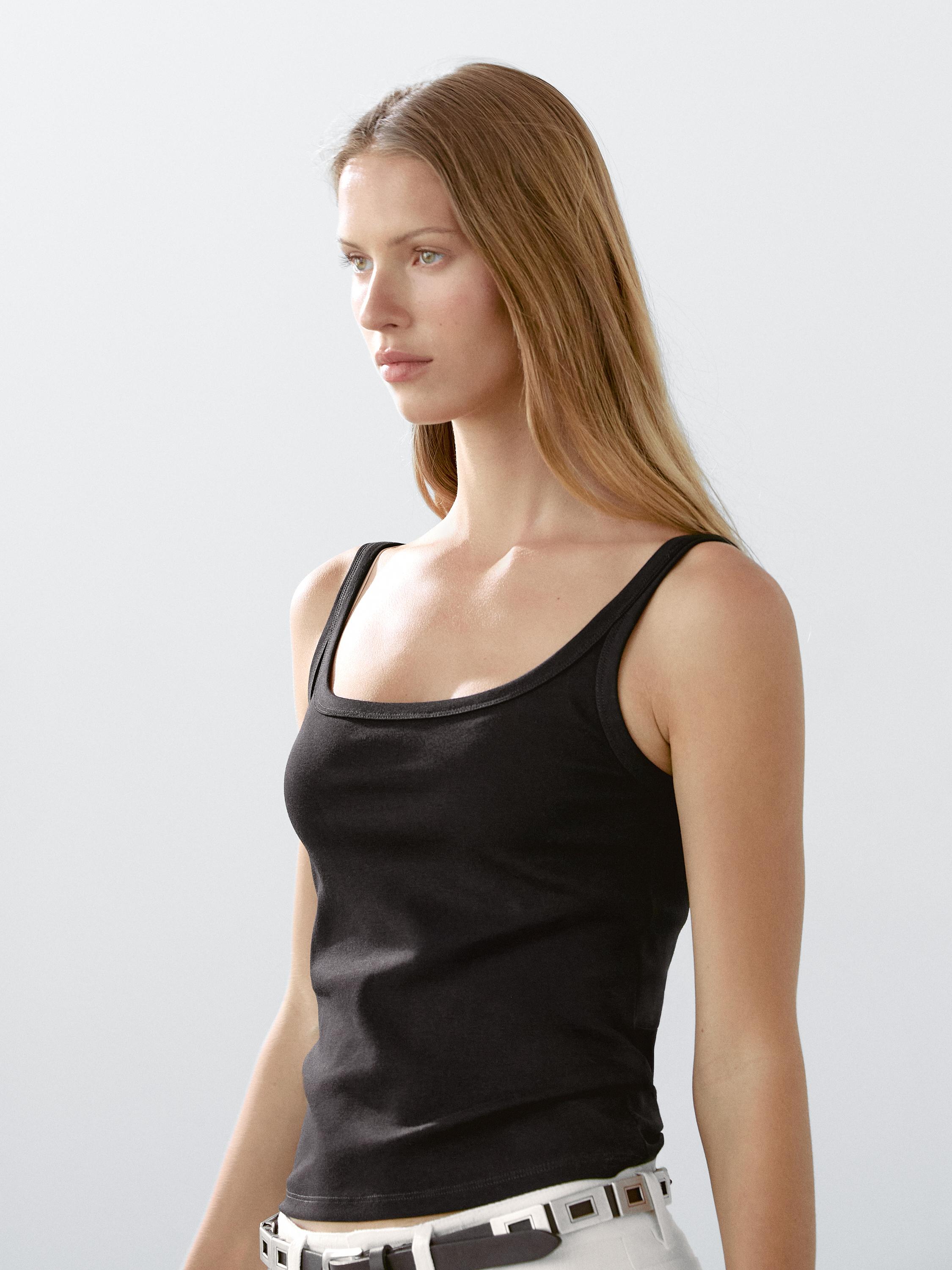 Stretch strappy top