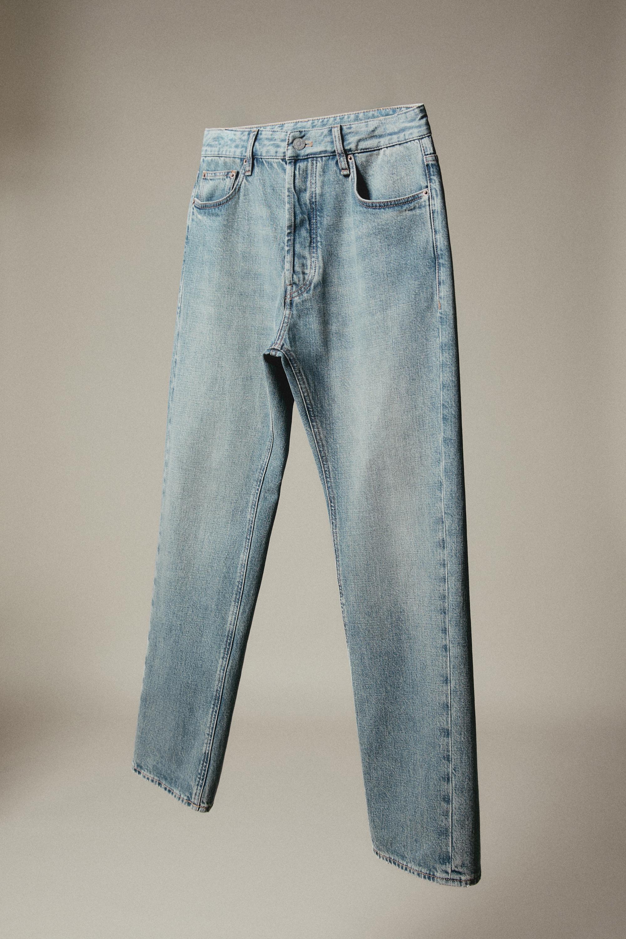 Straight-leg jeans — Light Blue