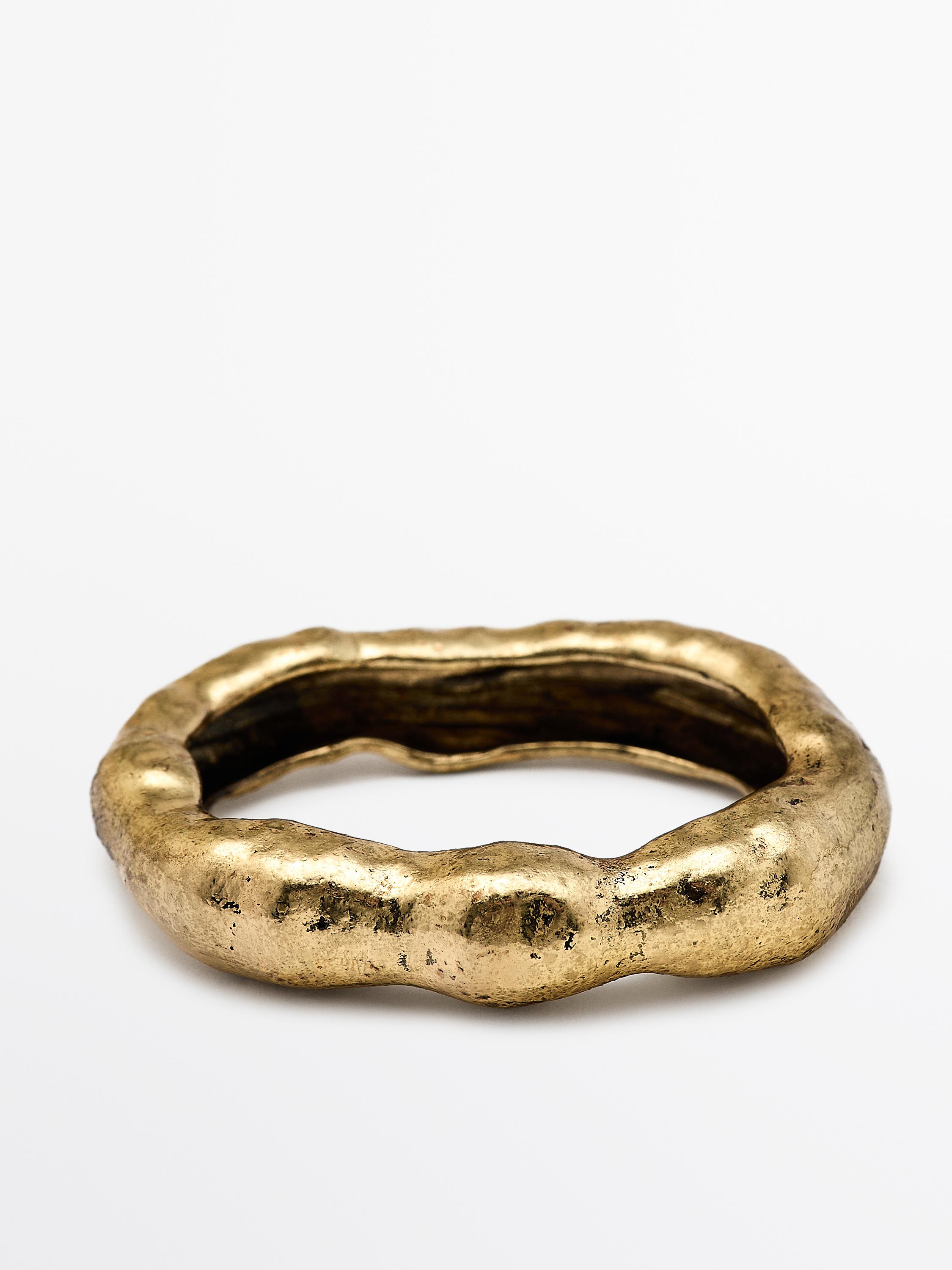 Metallischer Durchsteckring