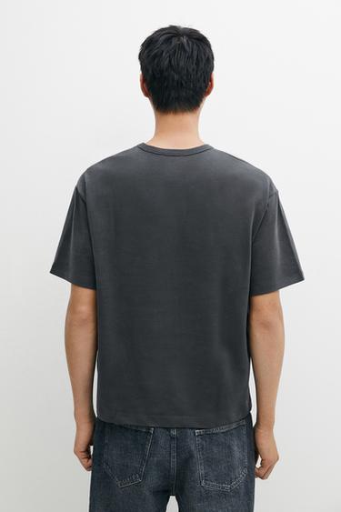 100% cotton boxy short sleeve T-shirt — LEAD 5