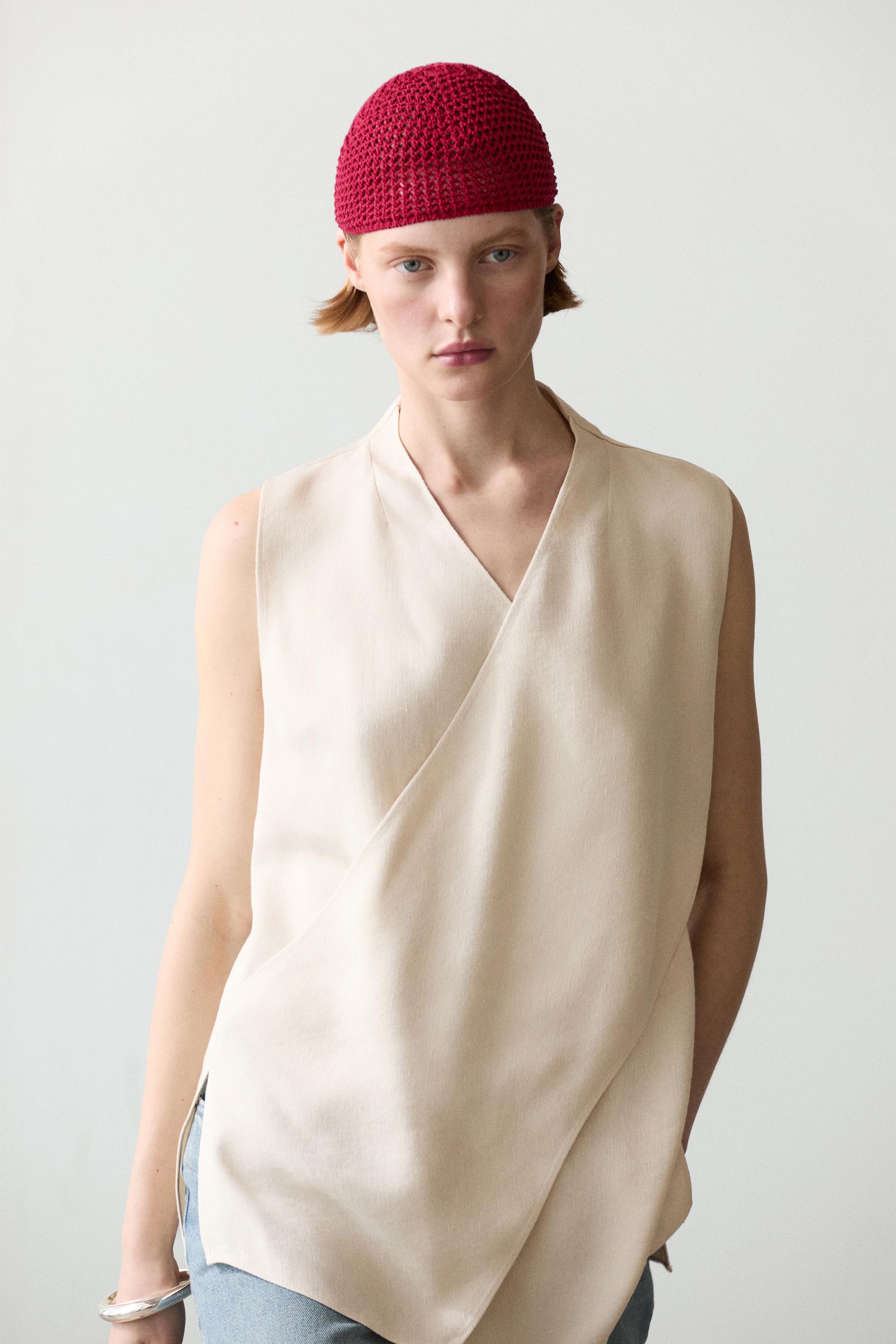 Gorro crochet mezcla algodón