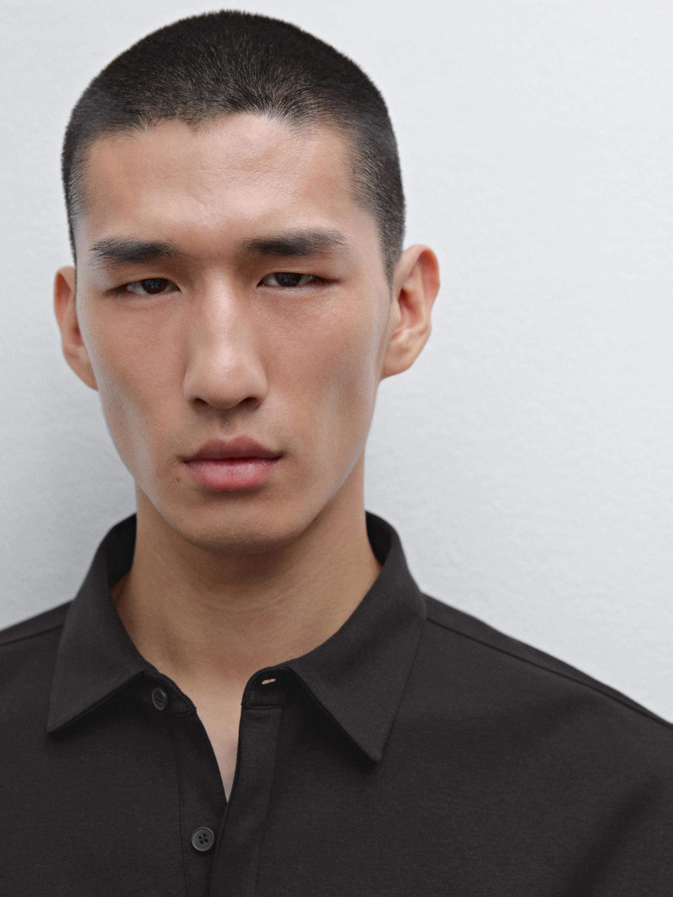 100% cotton short sleeve polo shirt