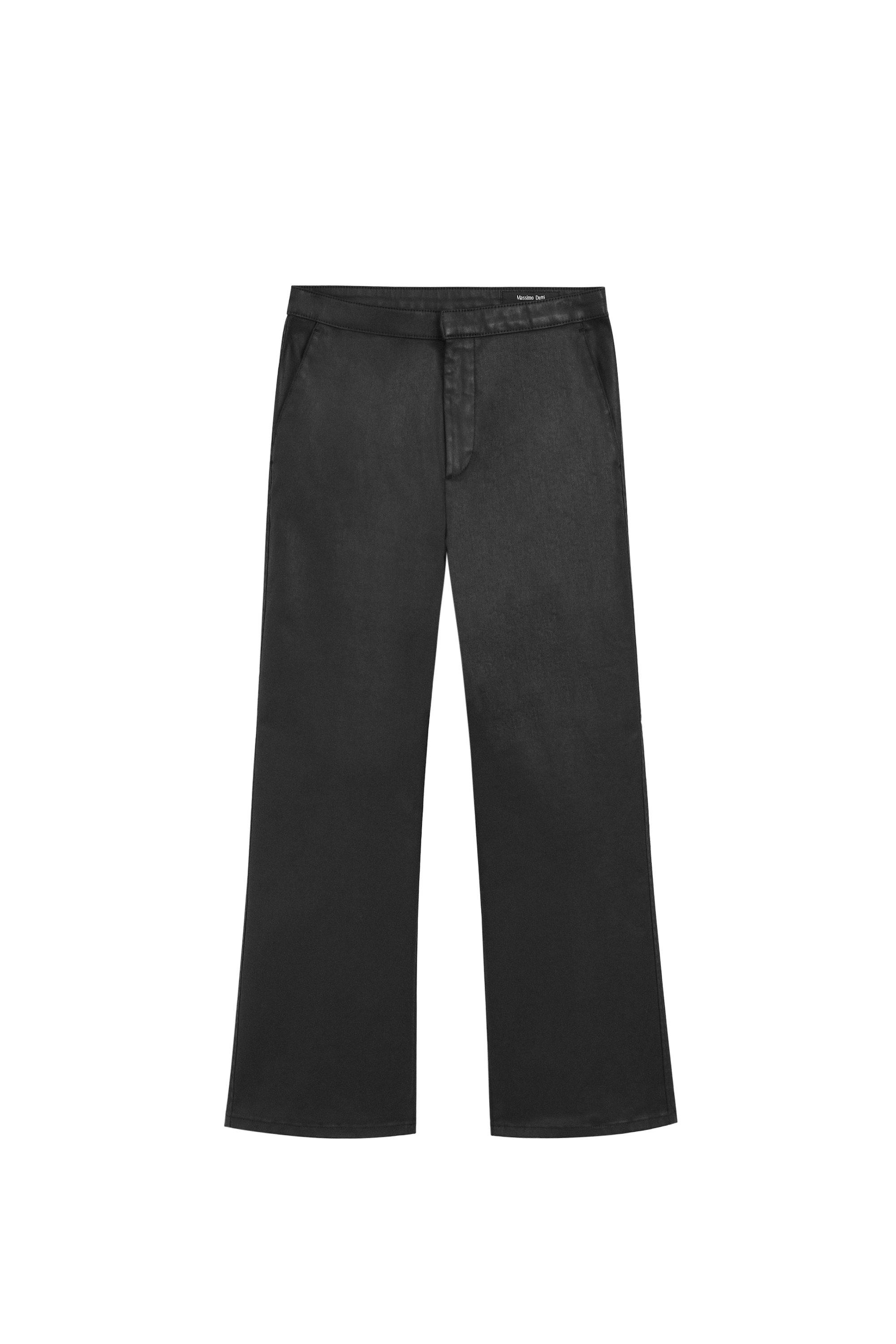 Massimo Dutti Kaplamalı çan kesim crop pantolon