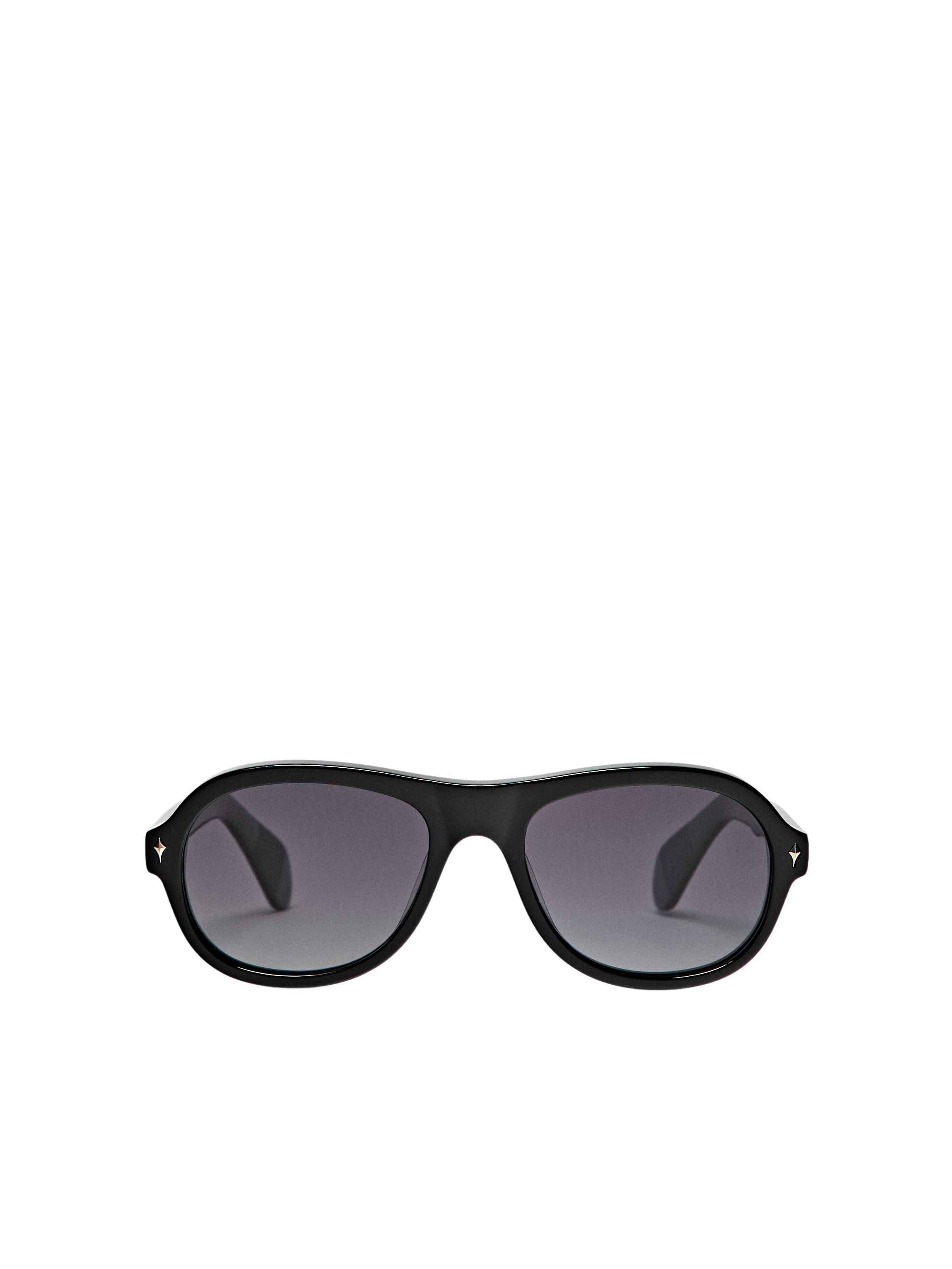 Aviator sunglasses — BLACK