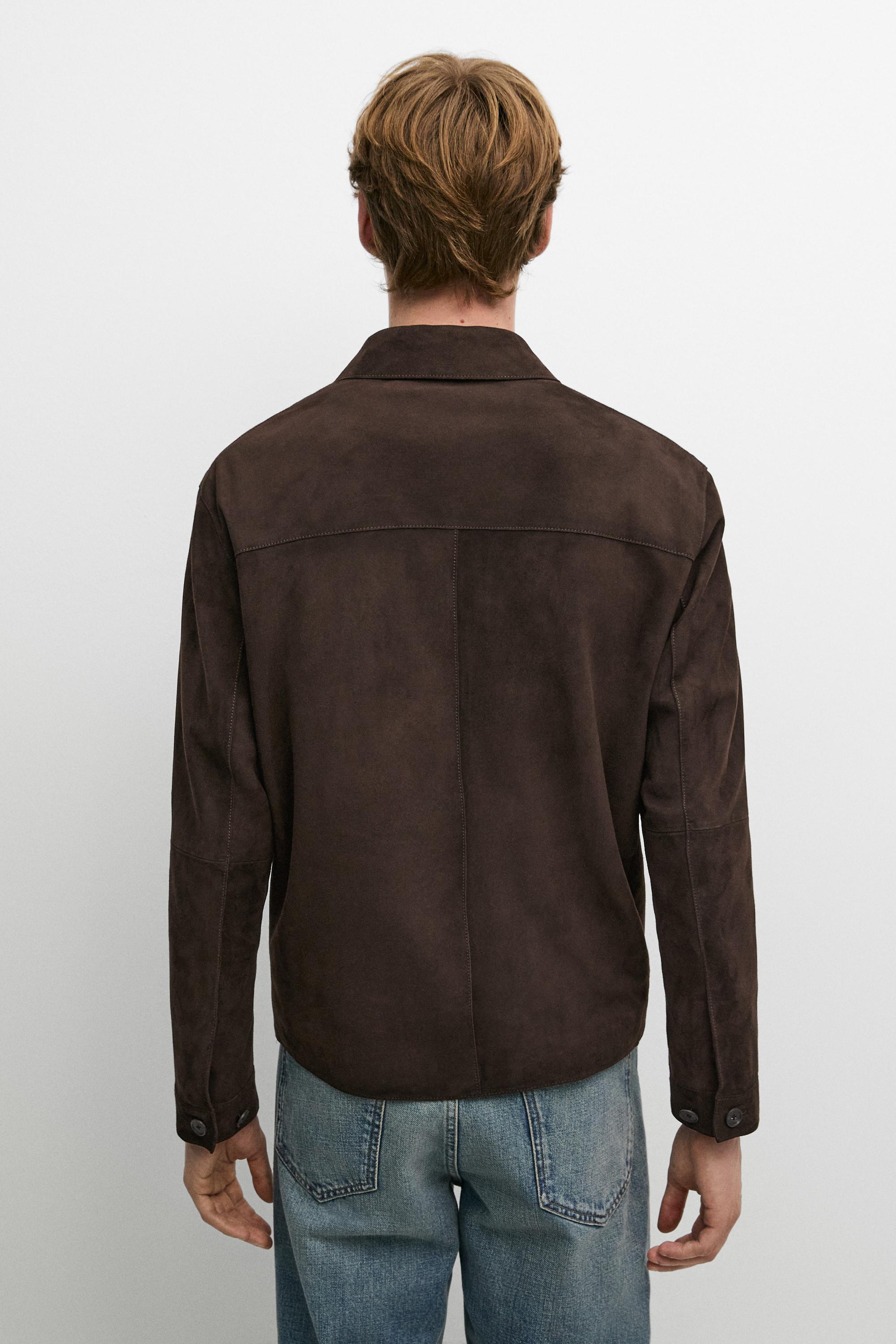 Men's Leather Jackets - Massimo Dutti - US