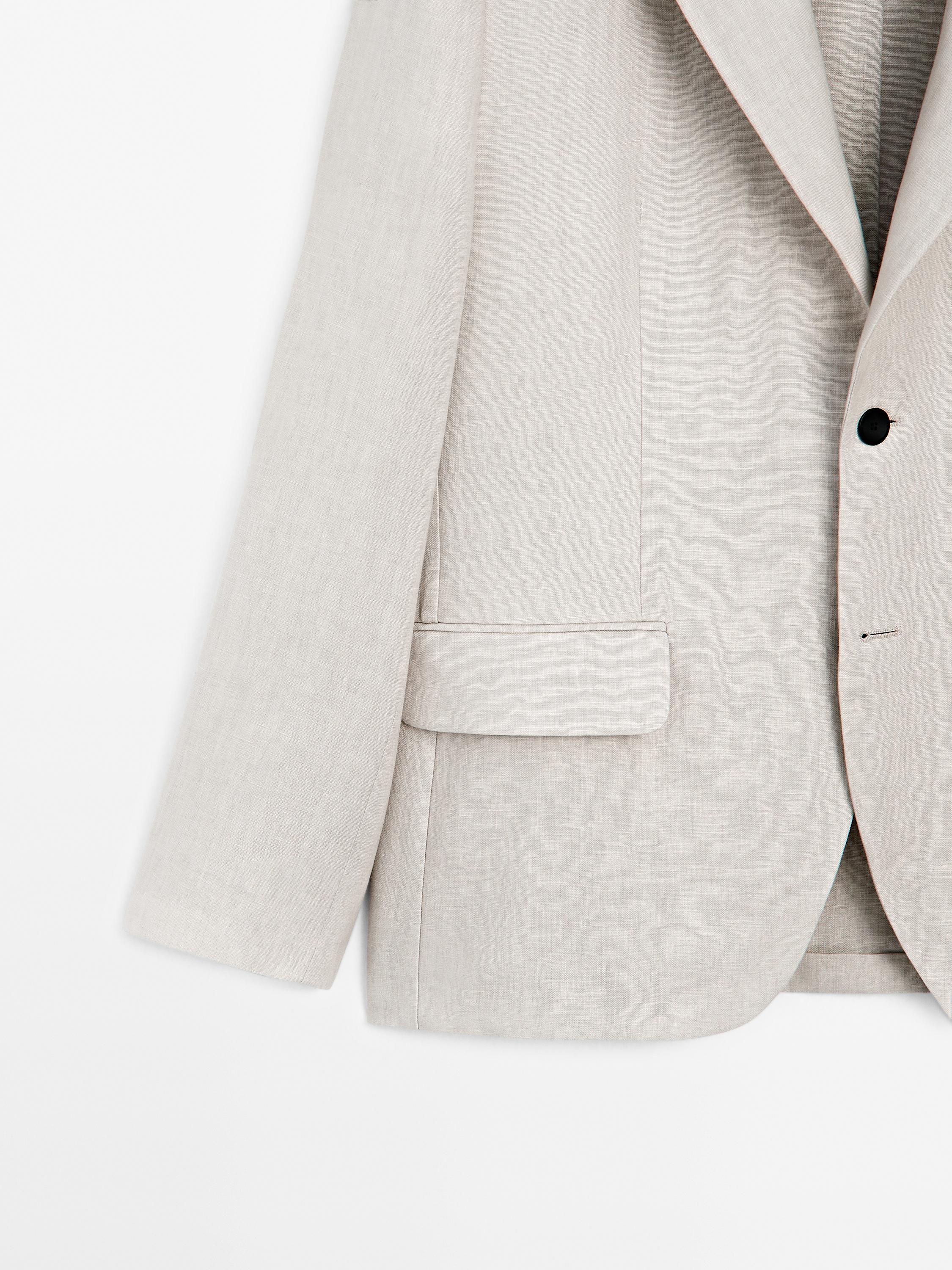 100% linen suit blazer - Limited Edition